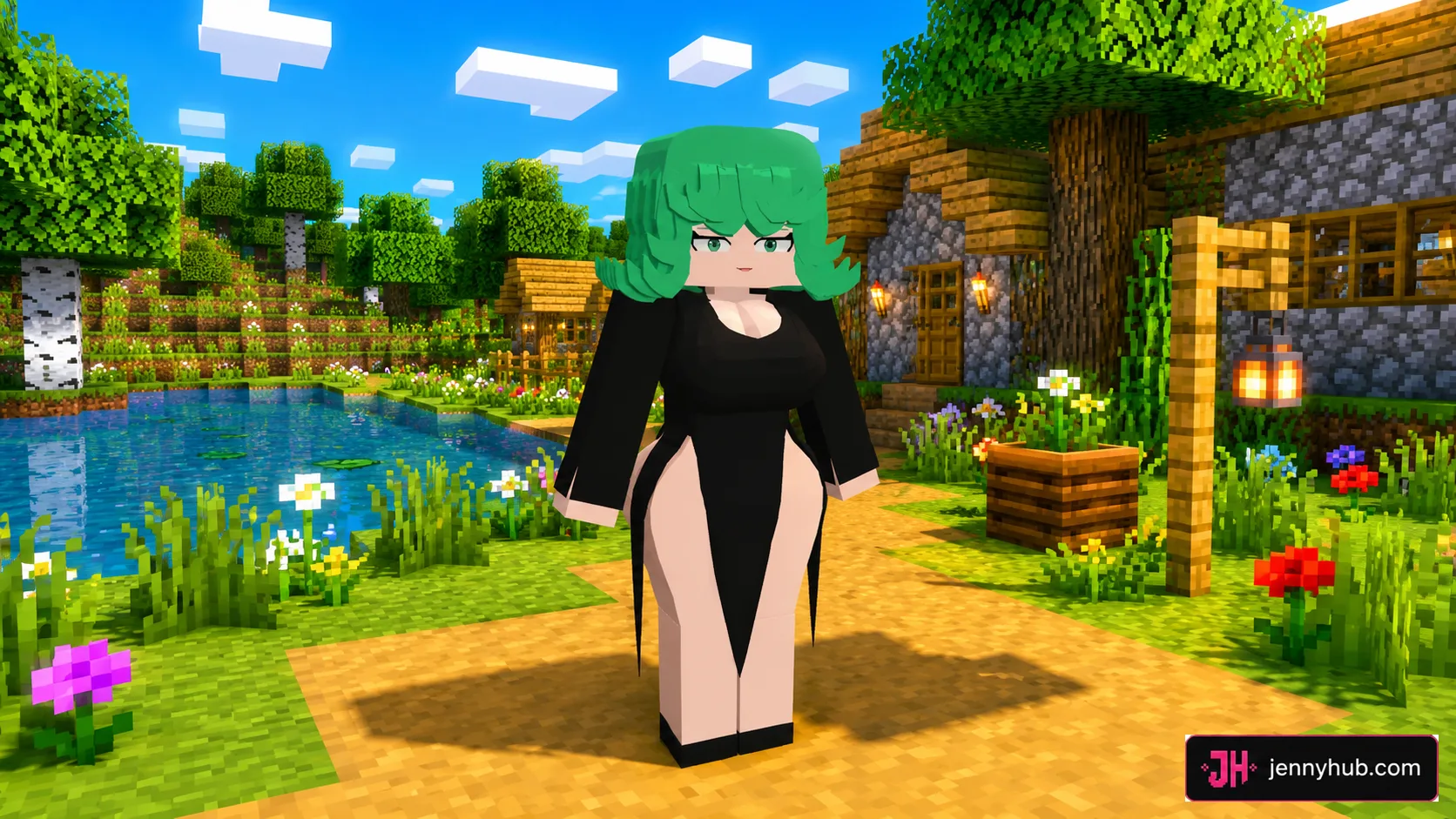 Fubuki and Tatsumaki Manglelie model shown in Bedrock