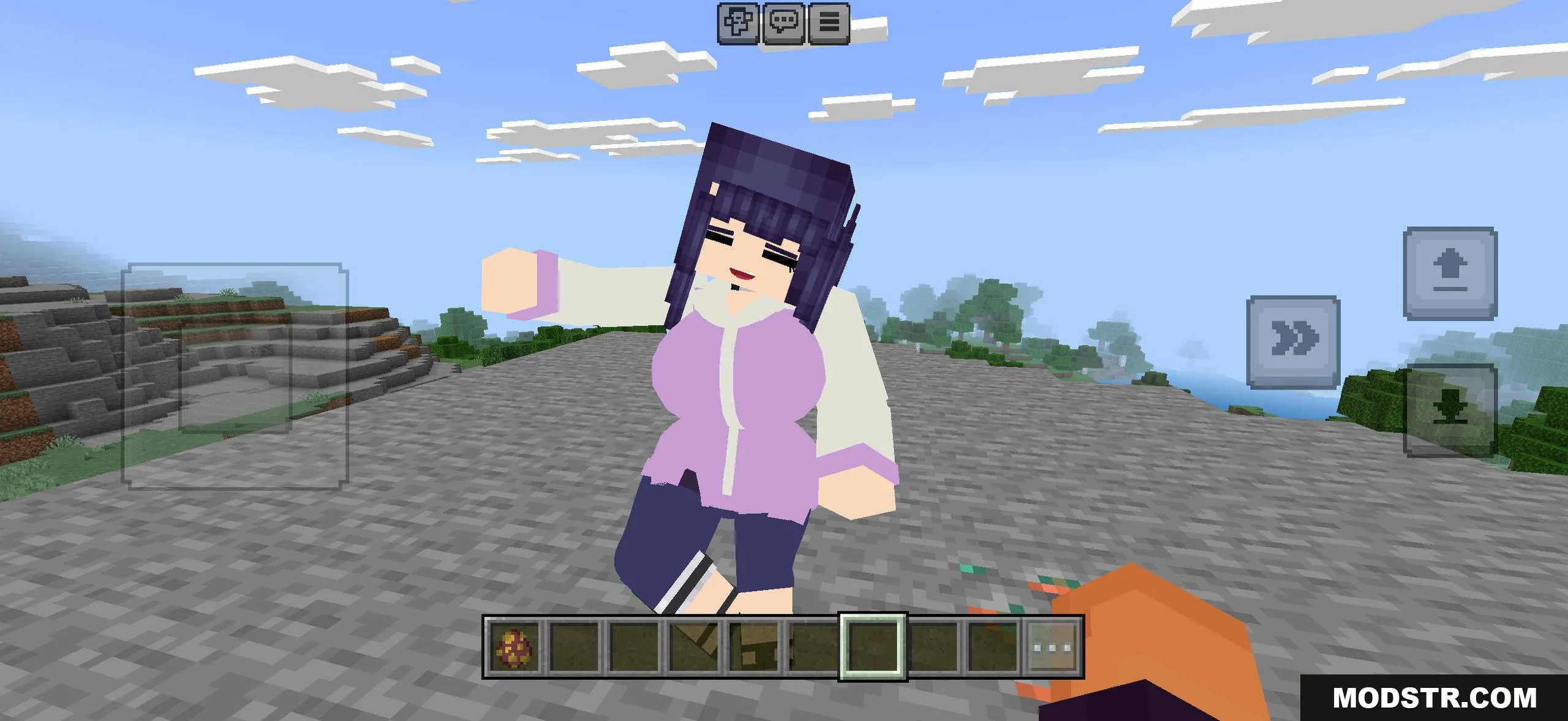 Jenny Mod Pack character preview for Minecraft Bedrock
