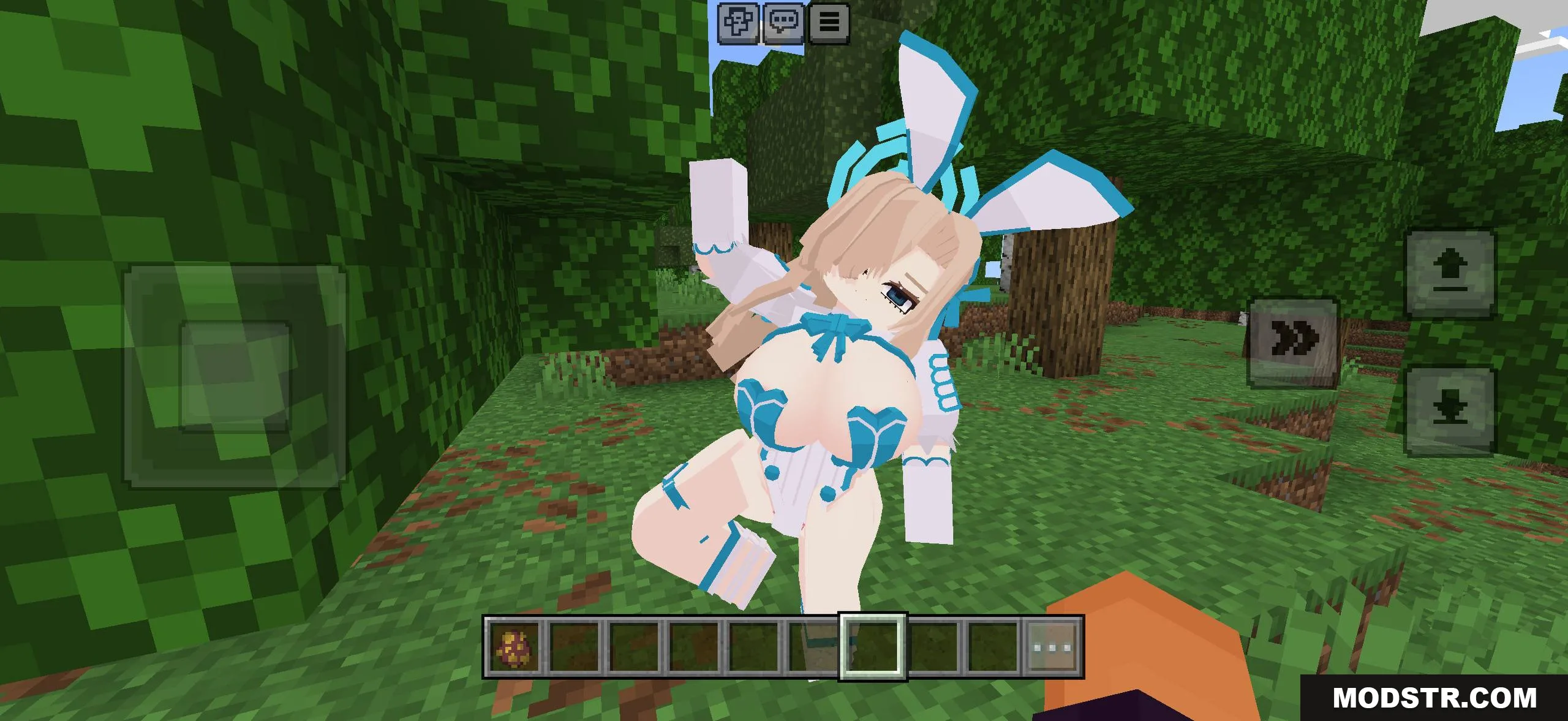 Jenny Mod Pack Minecraft Bedrock character variant