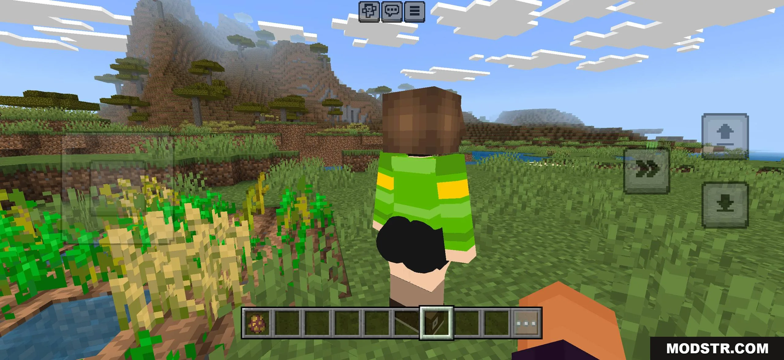 Jenny-style superhero model for Minecraft PE