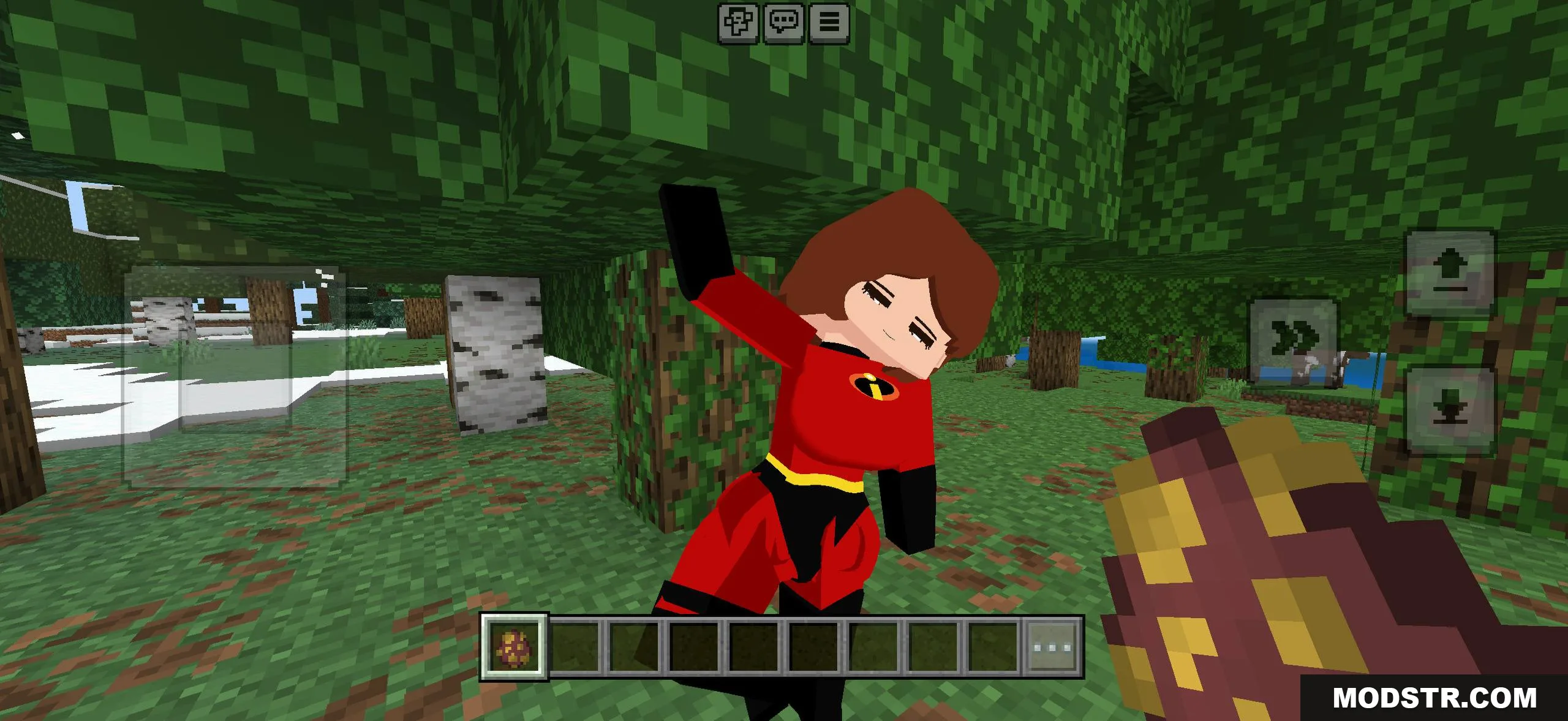 Fantasy-style Jenny model for Minecraft PE