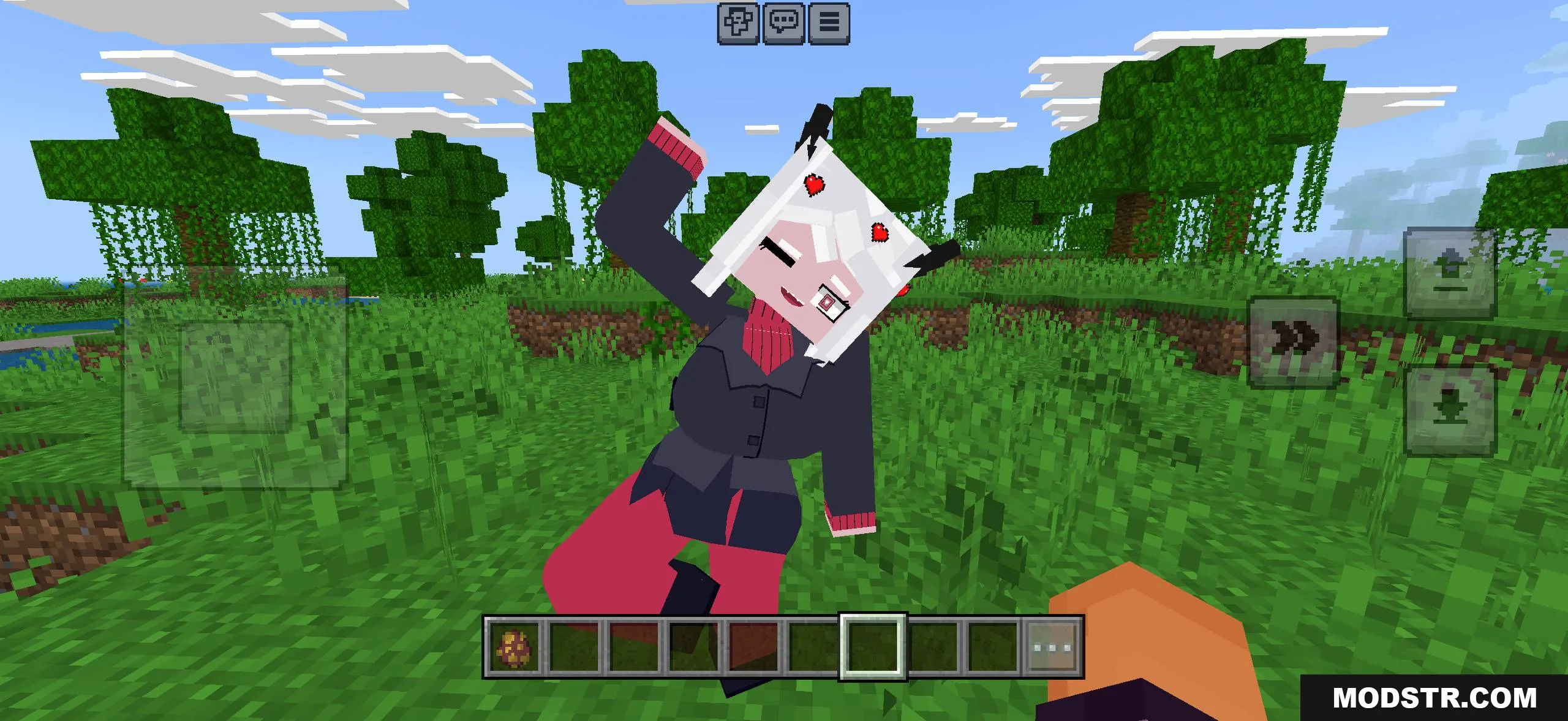Minecraft PE Jenny Mod Pack 119 models preview