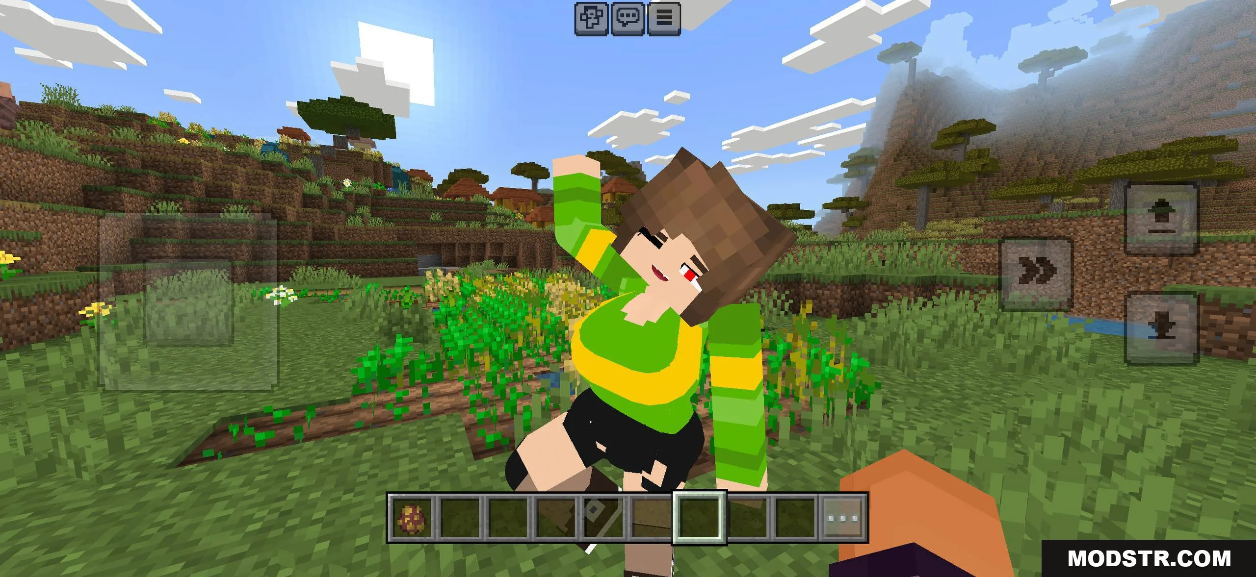 Jenny Mod Pack custom female character model for Bedrock