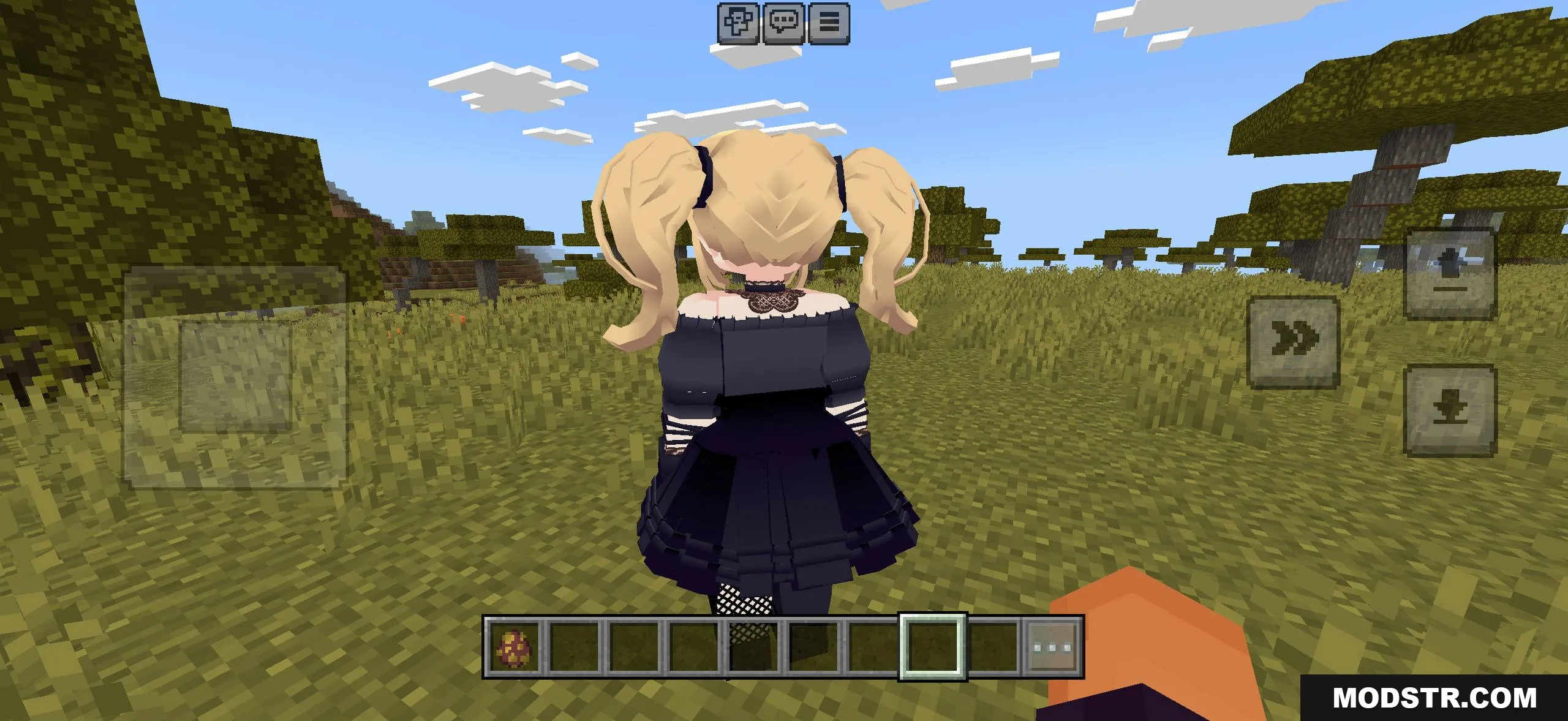 Jenny-style character model for Minecraft PE
