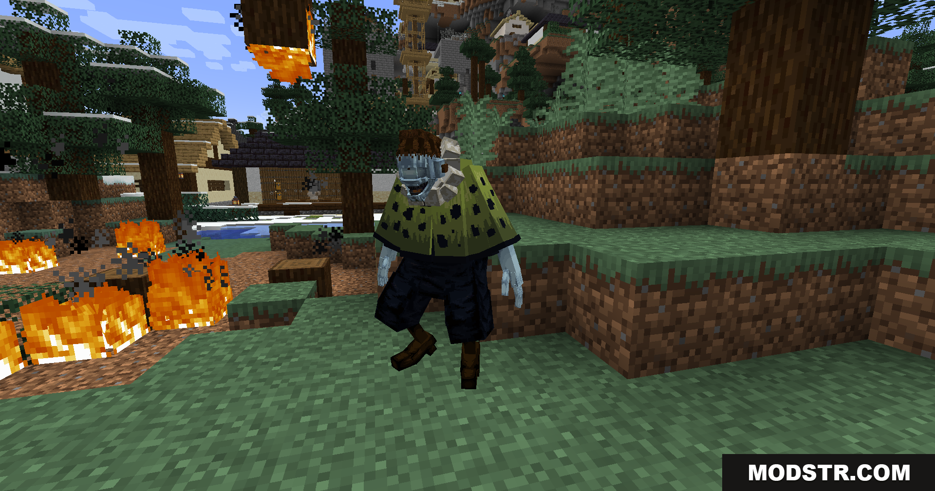 Jujutsu Kaisen Ultimate Plus Mod Screenshot 14 A front view of the Jogo cursed spirit