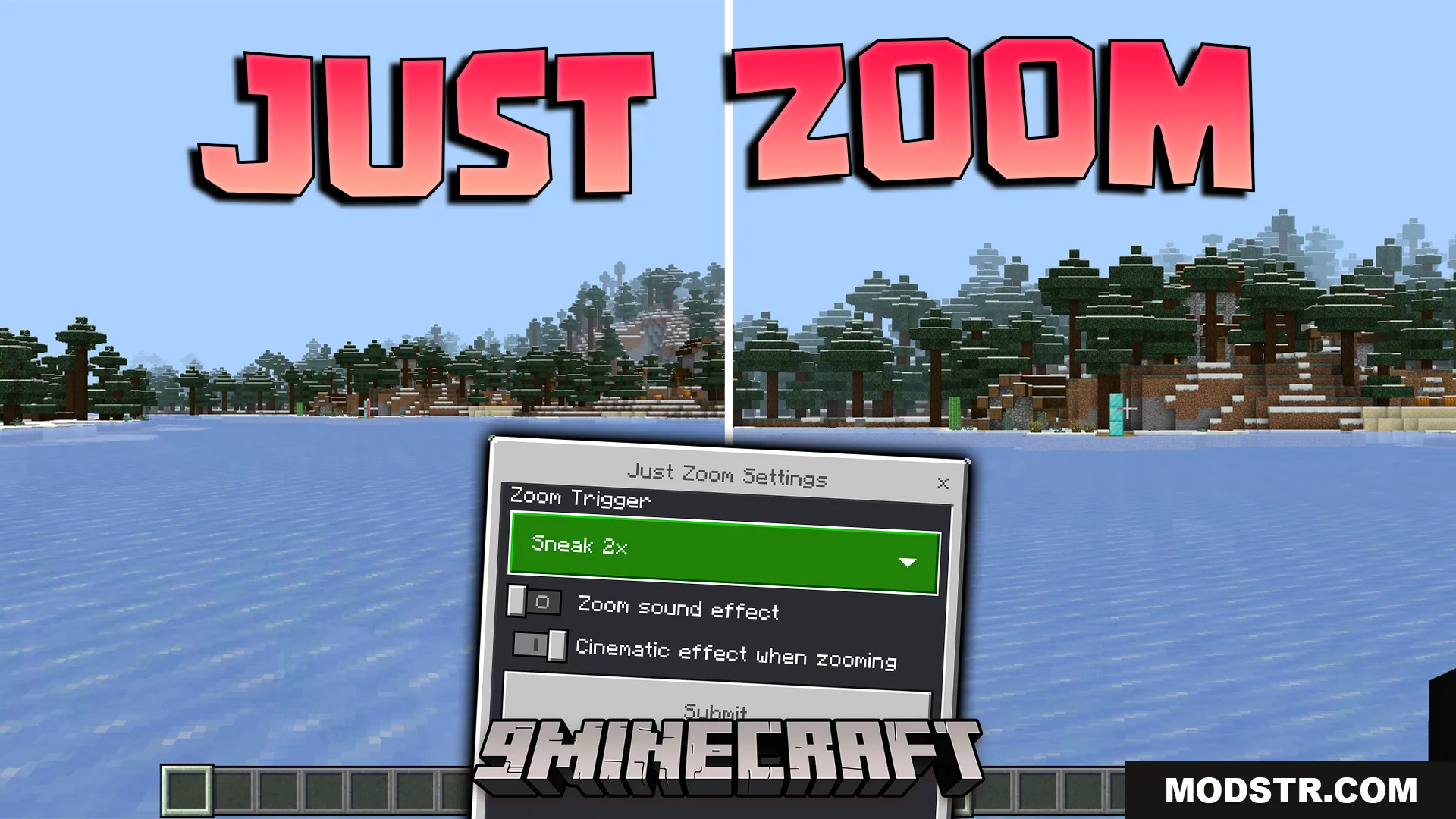 Just Zoom Addon (26.x) – Zoom Your View Without A Spyglass Using Custom Keys