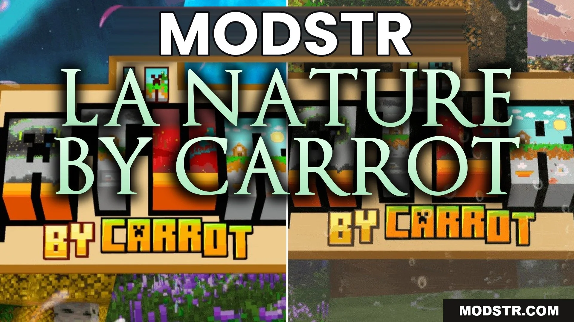 La Nature by Carrot Texture Pack (26.x) – MCPE/Bedrock cover art