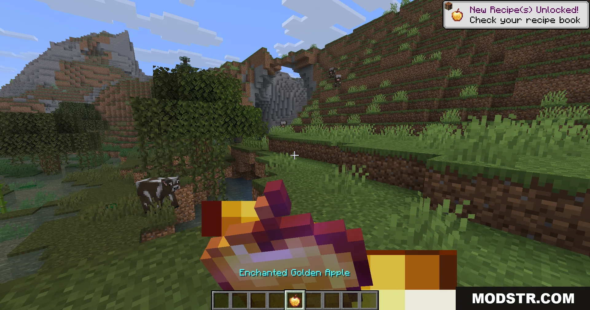 Legacy Mechanics Data Pack Screenshot 3 Craftable Enchanted Golden Apple feature from the Legacy Mechanics Data Pack