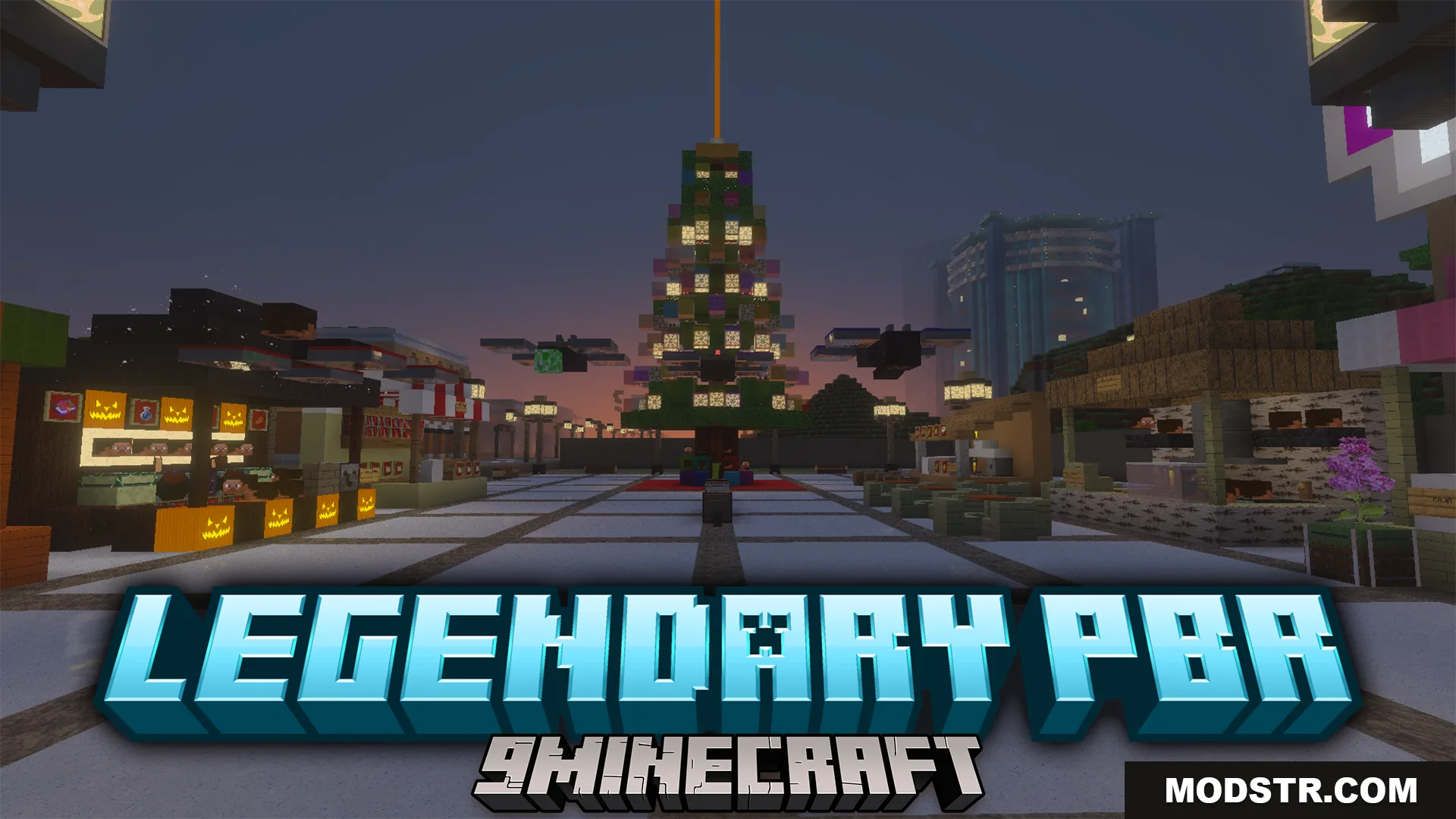 Legendary PBR Texture Pack (26.x, 1.21) – Cinematic PBR Textures And Realistic Depth cover art