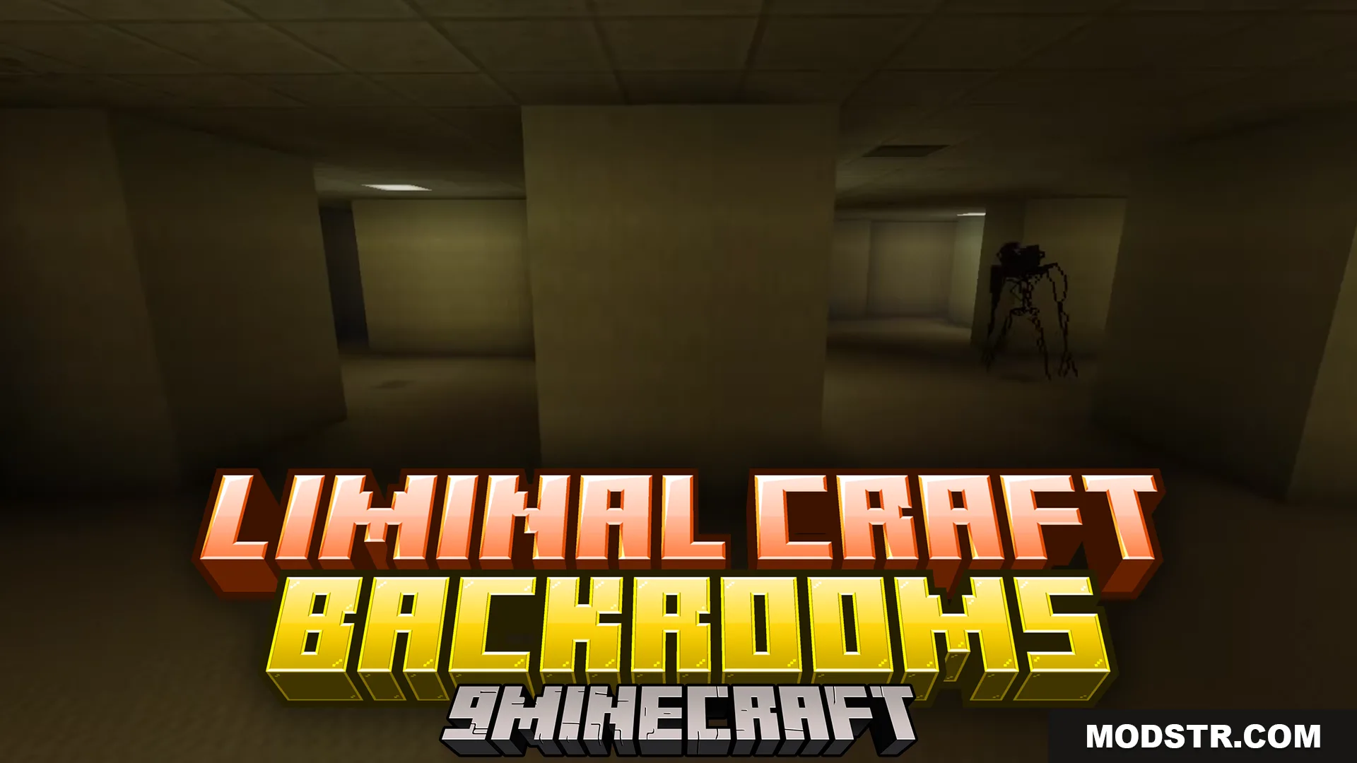 Liminal Craft Backrooms Addon (26.x, 1.21) – Build Scary Backrooms Sandbox Worlds cover art