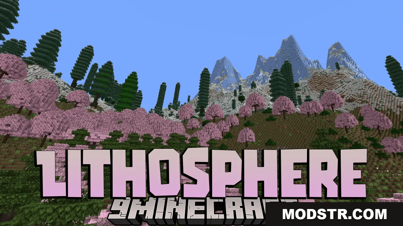 Lithosphere Data Pack (26.2, 1.20.1) – Embark On An Epic Geological Adventure! cover art