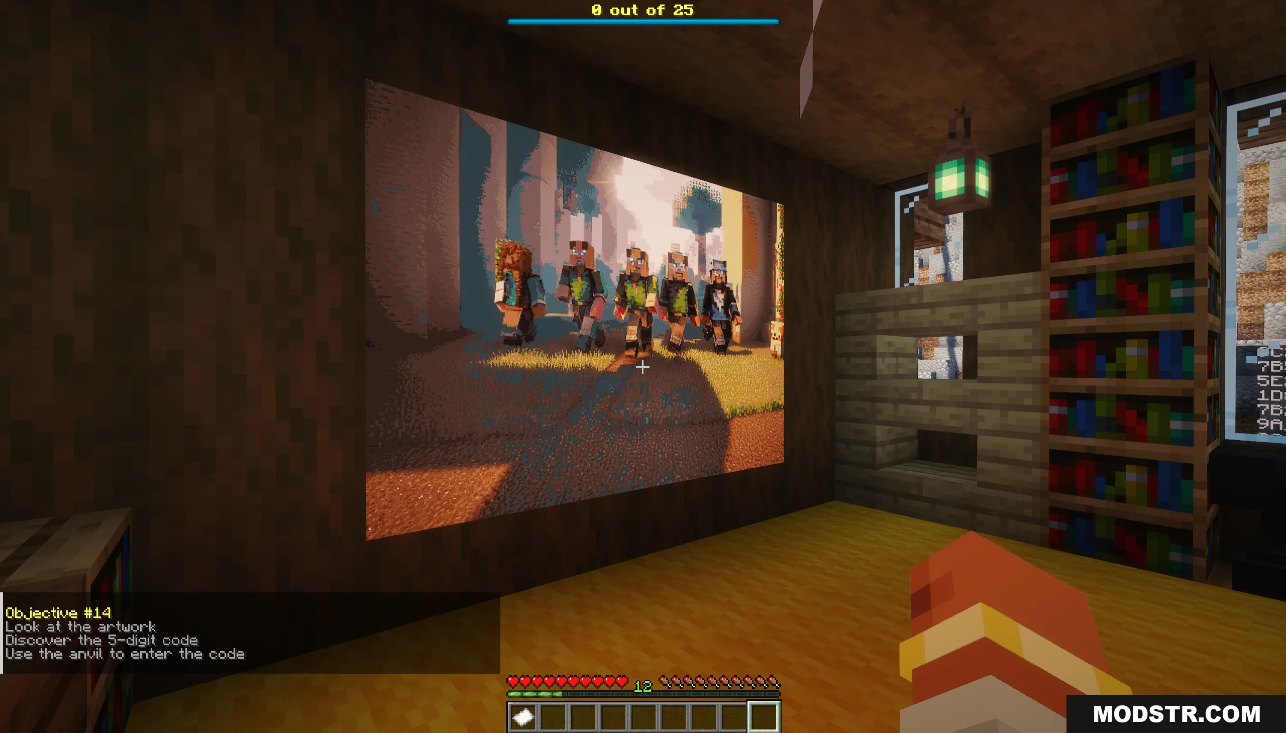 Logical Codes on the Island Map Screenshot 9 Player finding a hidden code in Logical Codes on the Island Map