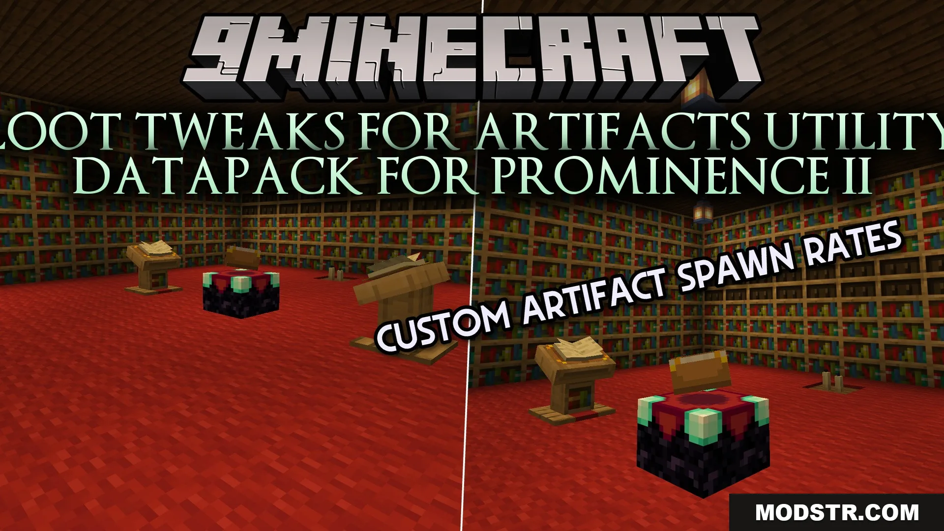 Loot Tweaks for Artifacts Utility Datapack for Prominence II Data Pack (1.20.1) cover art