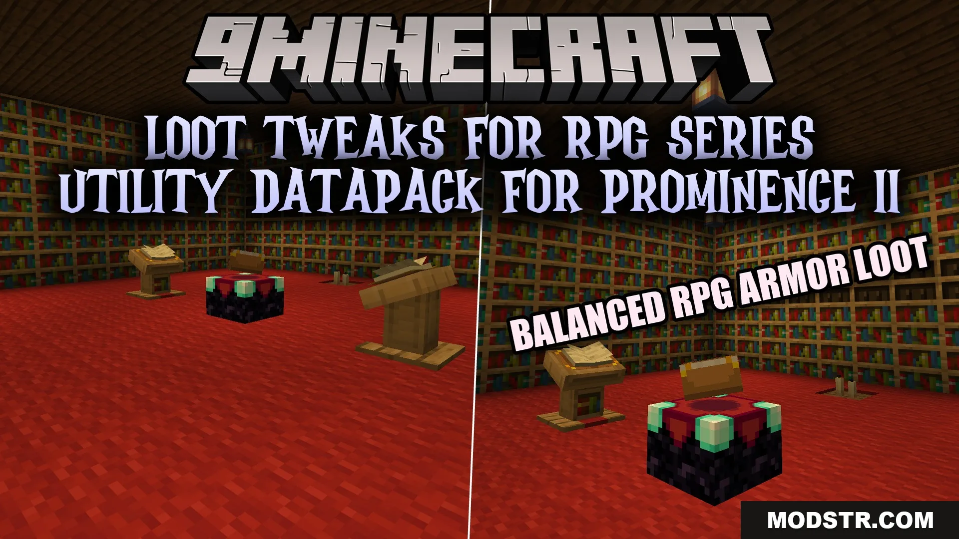 Loot Tweaks for RPG Series Utility Datapack for Prominence II Data Pack (1.20.1)