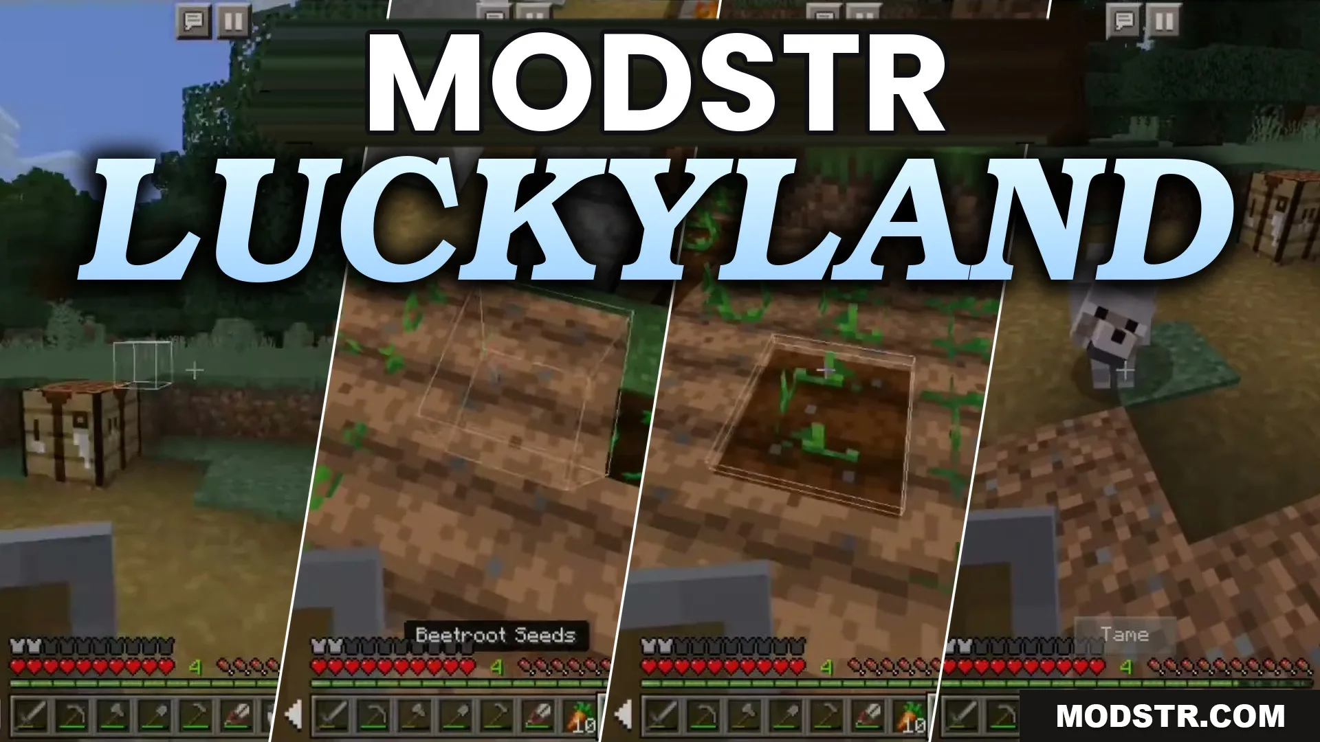 LuckyLand Map (26.2, 1.20.1) – Survive a Town Built on Chance cover art