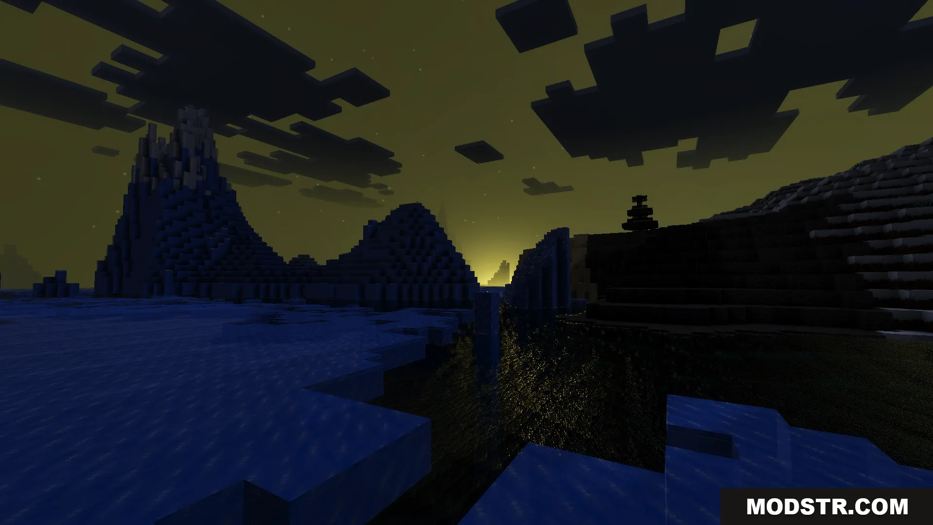Lumina Visual Shader Screenshot 5 Lumina Visual Shader adds realistic lighting and a yellow sunrise to the world