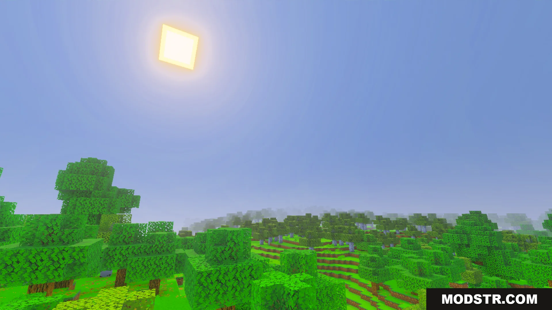 Luna Vibrant Visual Shader Screenshot 8 shader showing bright days with warmer and more saturated colors
