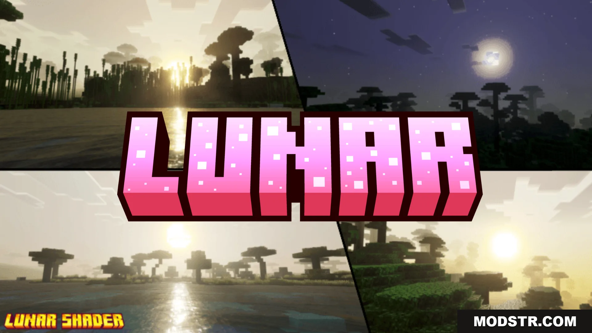 Lunar Shader (1.26+) – MCPE/Bedrock cover art