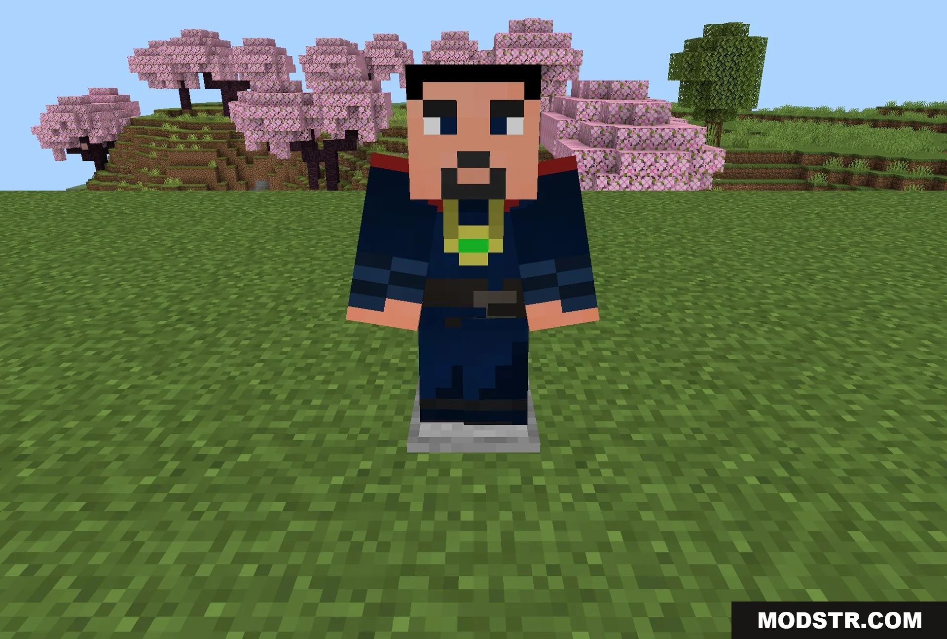 Marvel & Dc Superhero's Addon Screenshot 5 Doctor Strange, robe and amulet in place