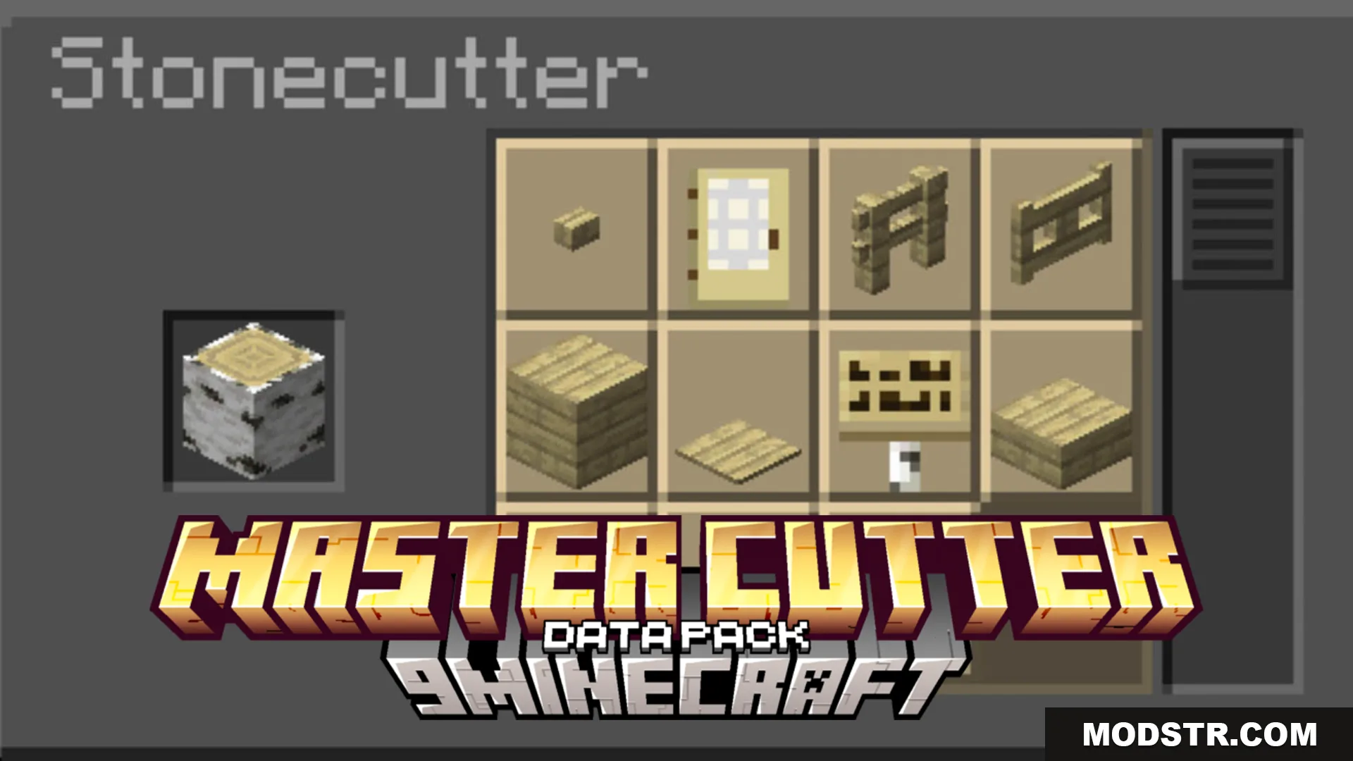 Master Cutter Data Pack (26.2, 1.20.1) – Precision Timber Harvesting cover art