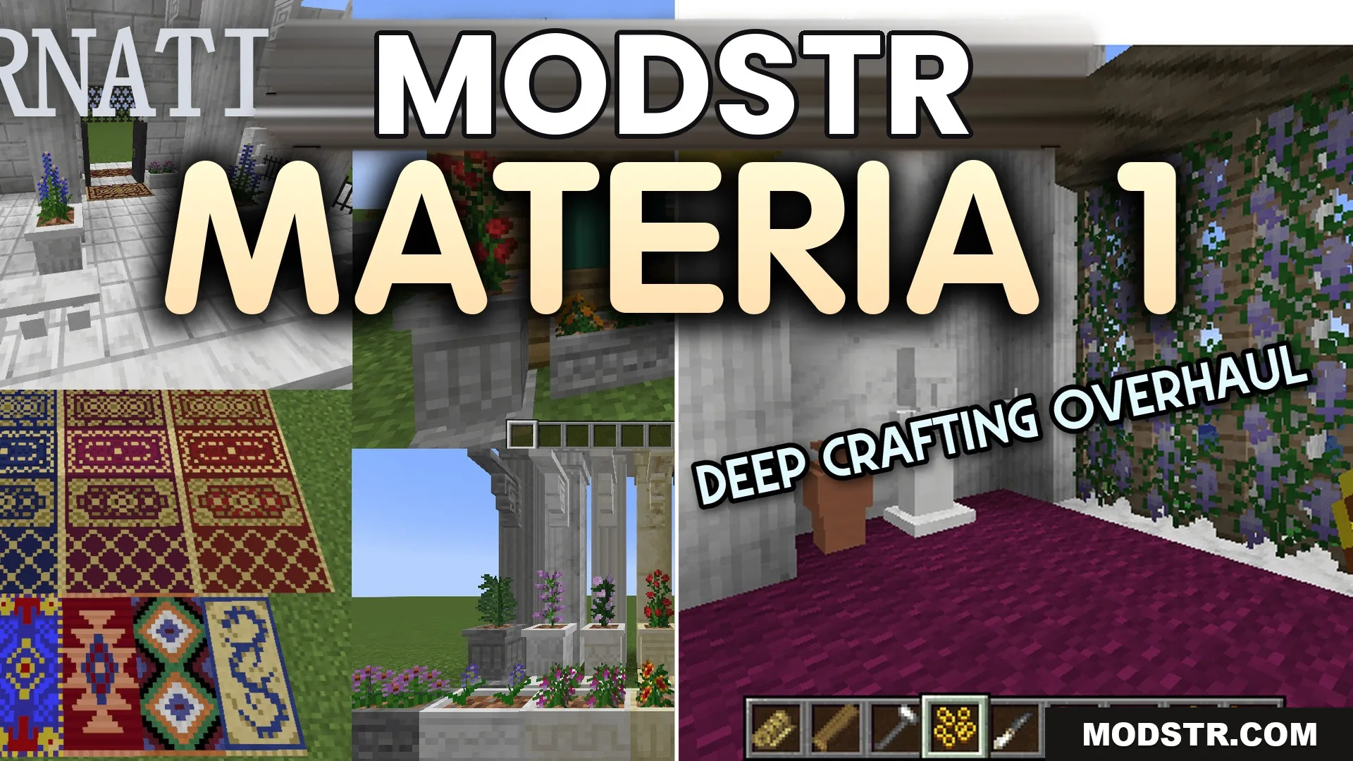 Materia 1 Mod (1.21.1, 1.20.1) – Start in the Stone Age and Master Realistic cover art