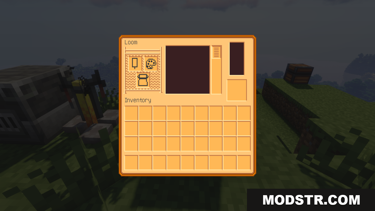 Mayview Resources Texture Pack Screenshot 8 The Loom's user interface with a cozy texture style