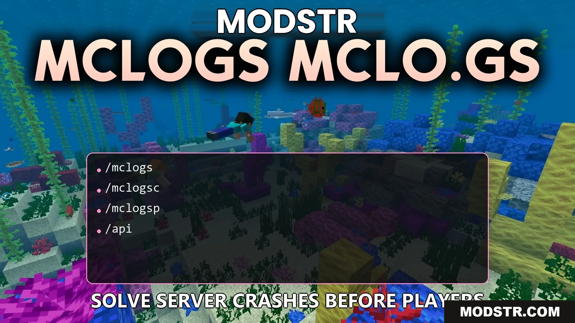 Mclogs Mclo.gs Plugin (26.2, 1.21.1) – Solve Server Crashes Before Players cover art