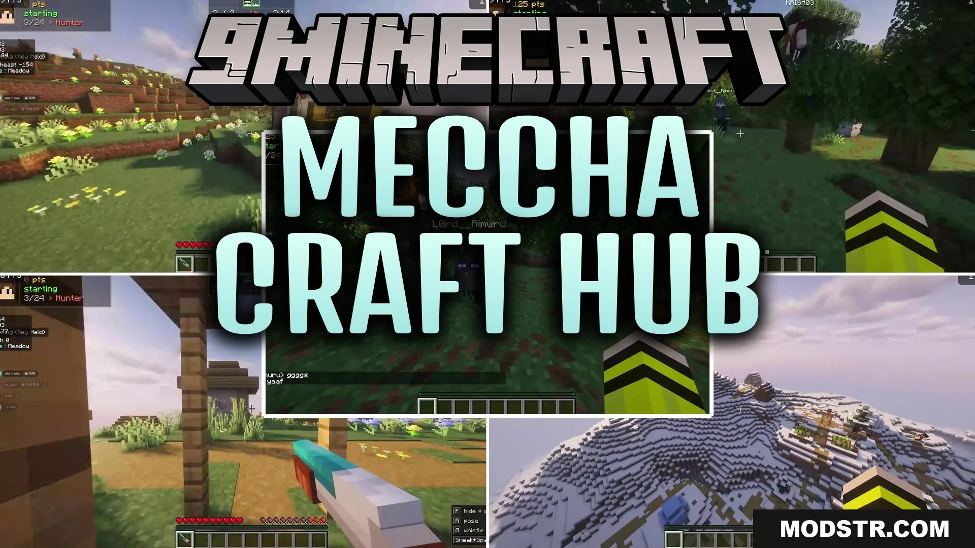 Meccha Craft Hub Map (26.2, 1.20.1) – Master Twenty Games with Friends cover art