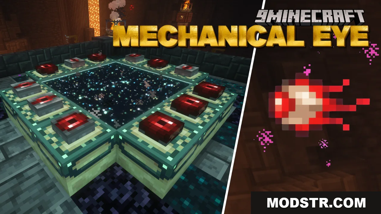 Mechanical Eye Resource Pack (1.20.1) – A Robotic Terraria Twist on End Portals cover art