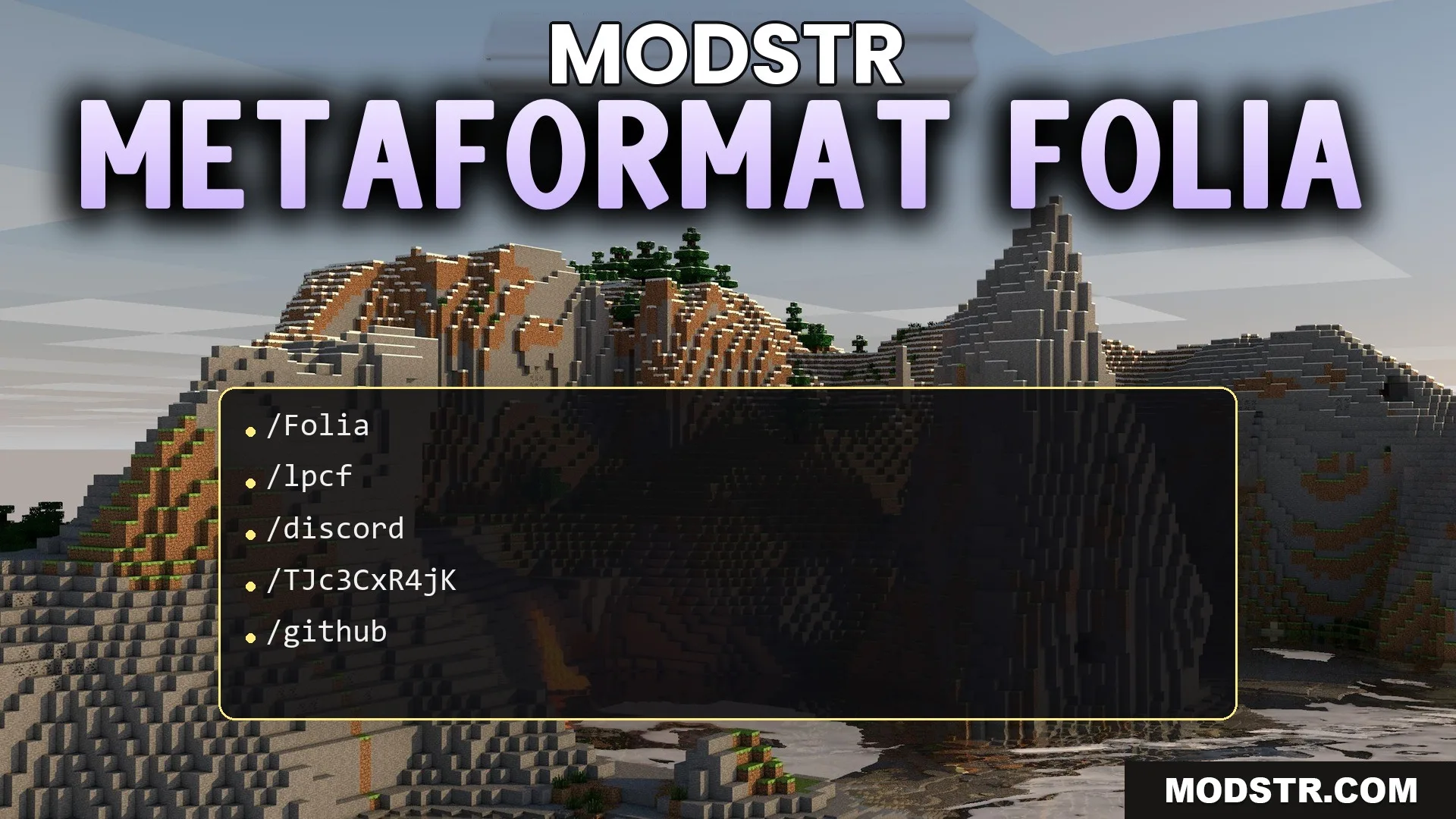 Metaformat Folia Plugin (26.2, 1.20.1) – Show Off Special Gear and Rank Colors cover art
