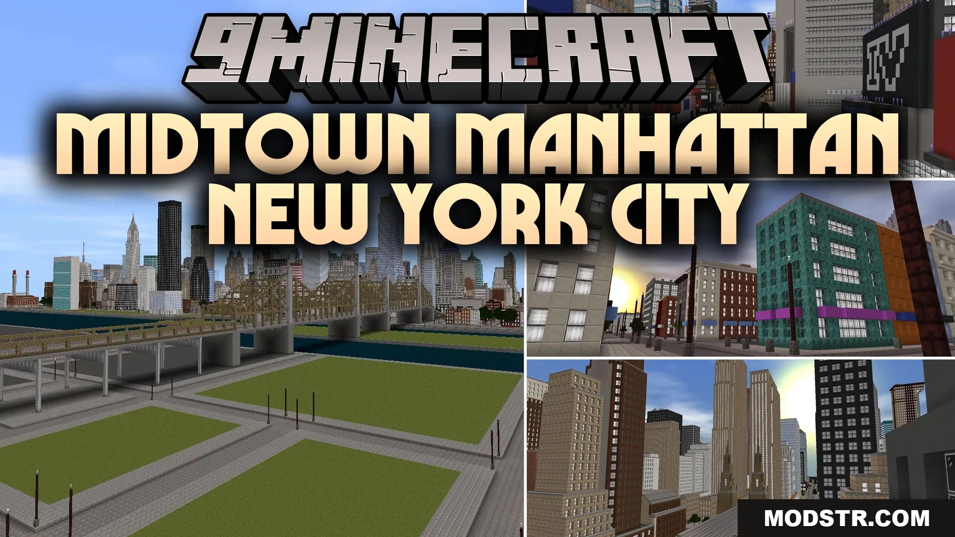 Midtown Manhattan New York City Map (26.2, 1.20.1) – Explore Every Open Tower cover art