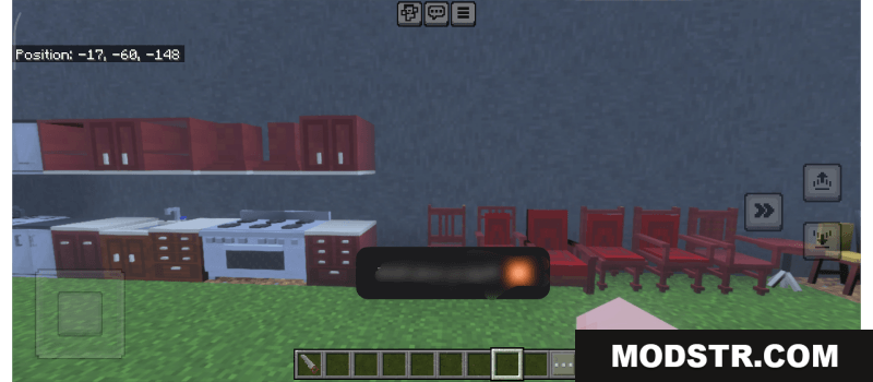 Modblockte Furniture Addon MCPE/Bedrock Mods & Addon Screenshot 6