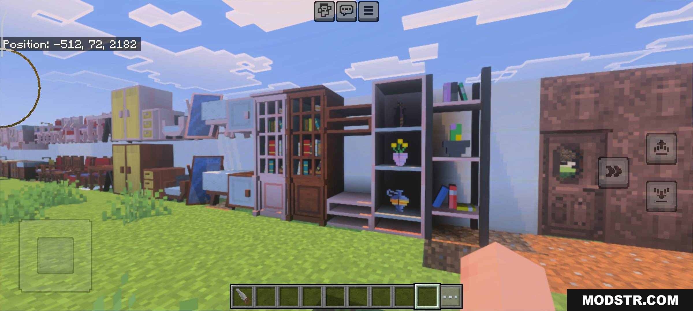 Modblockte Furniture Addon (1.21) – Farming, Decor & Machines