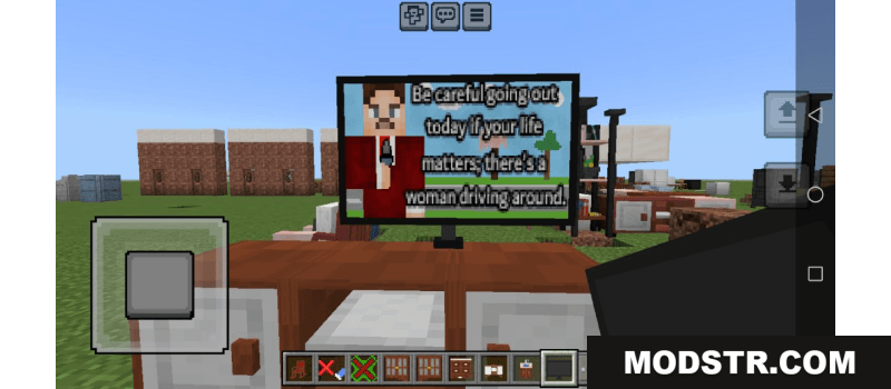 Modblockte Furniture Addon MCPE/Bedrock Mods & Addon Screenshot 7