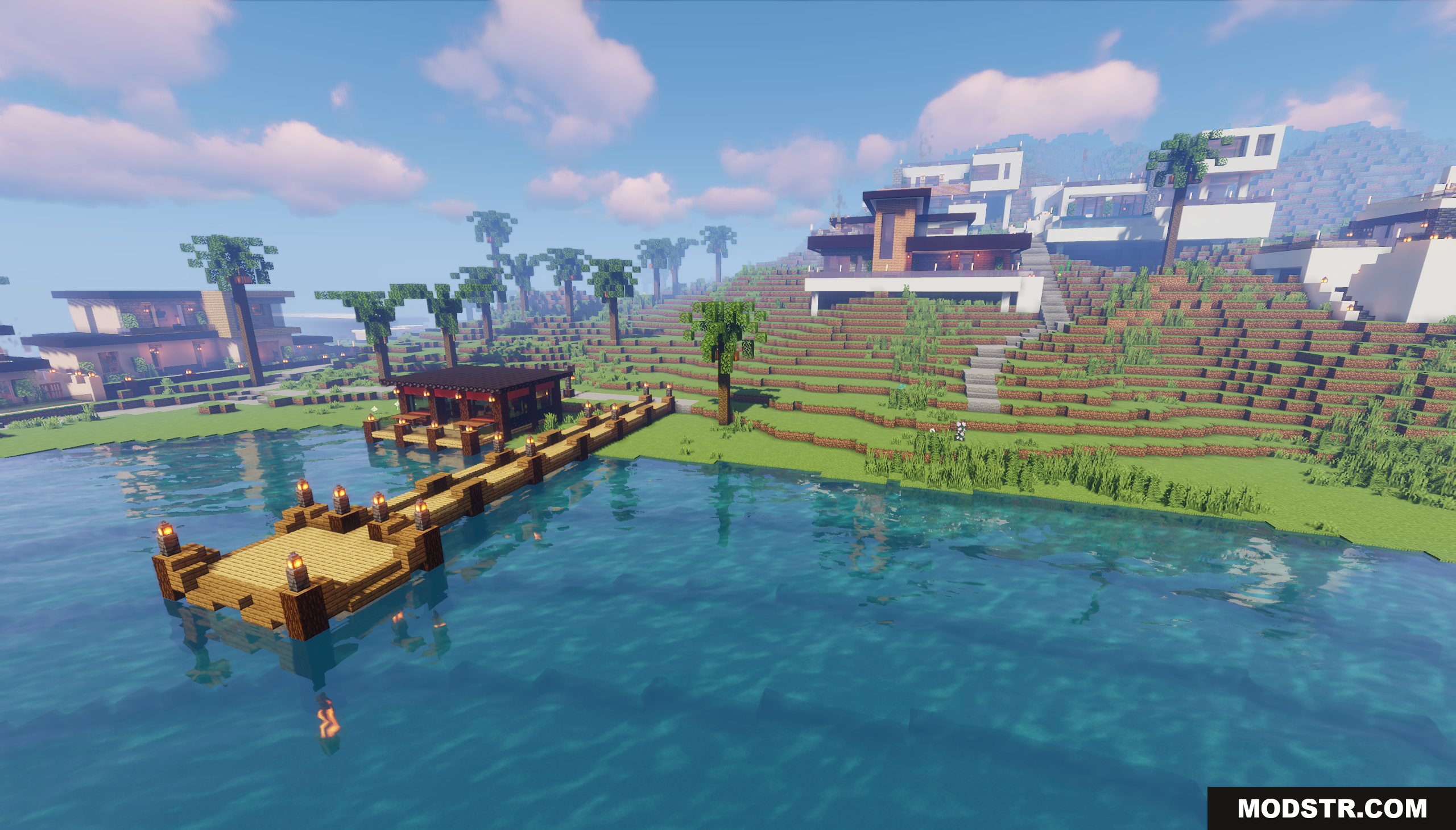 Modern Private Island Map (26.1.2, 1.20.1) – Modern Island Neighborhood cover art