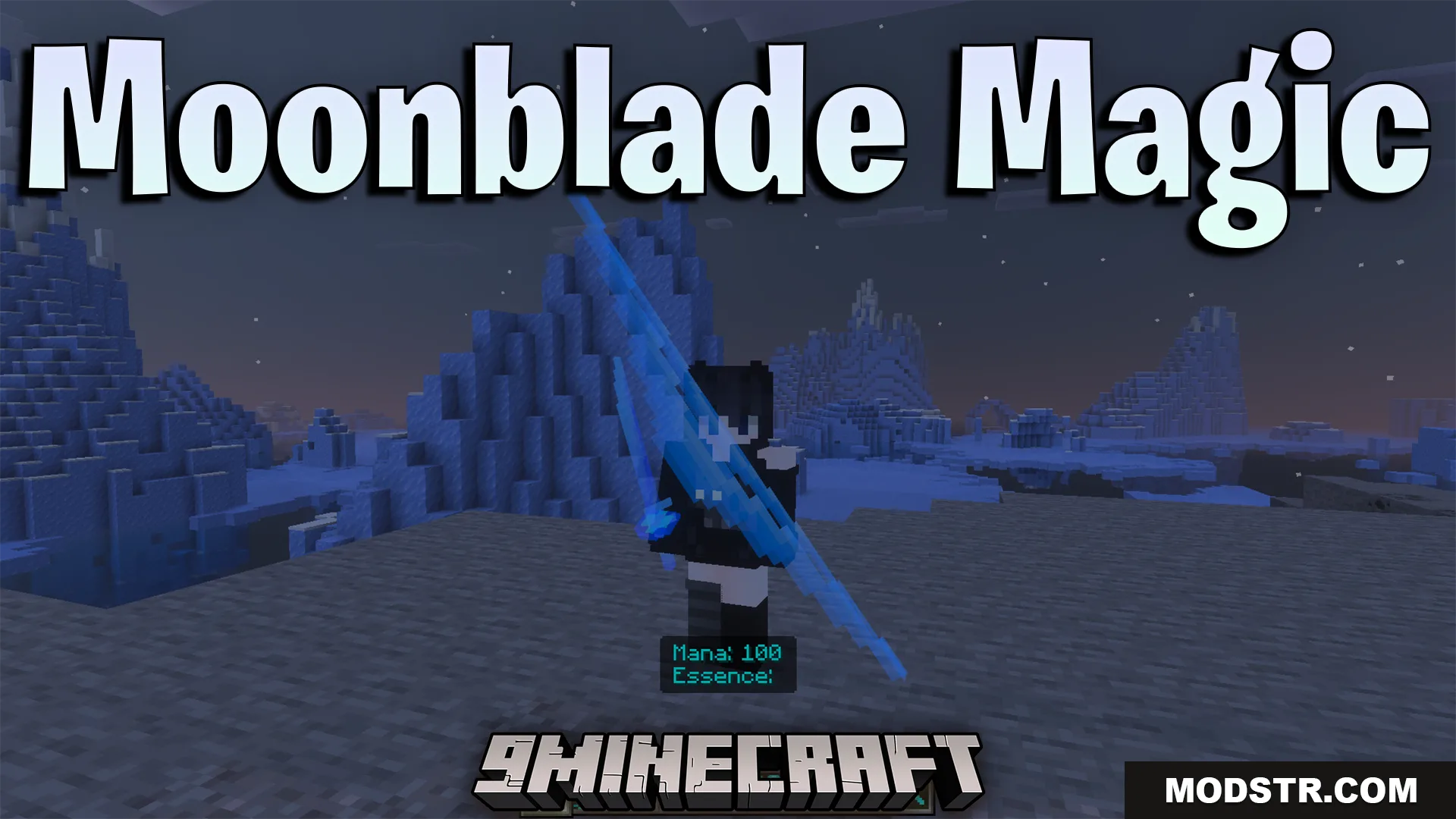 Moonblade Magic Addon (26.x, 1.21) – Cast Powerful Magic Slashes And Summon Giant Blades