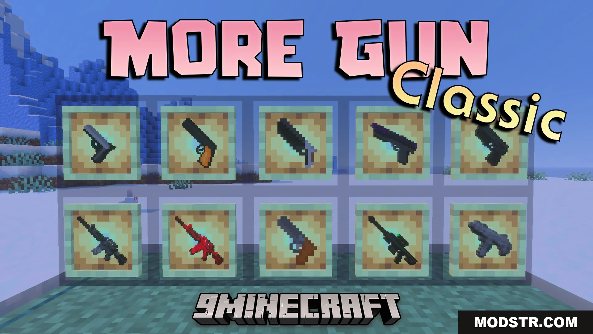 More Gun Classic Addon (26.x, 1.21) – Add Classic Firearms And Explosive Weapons