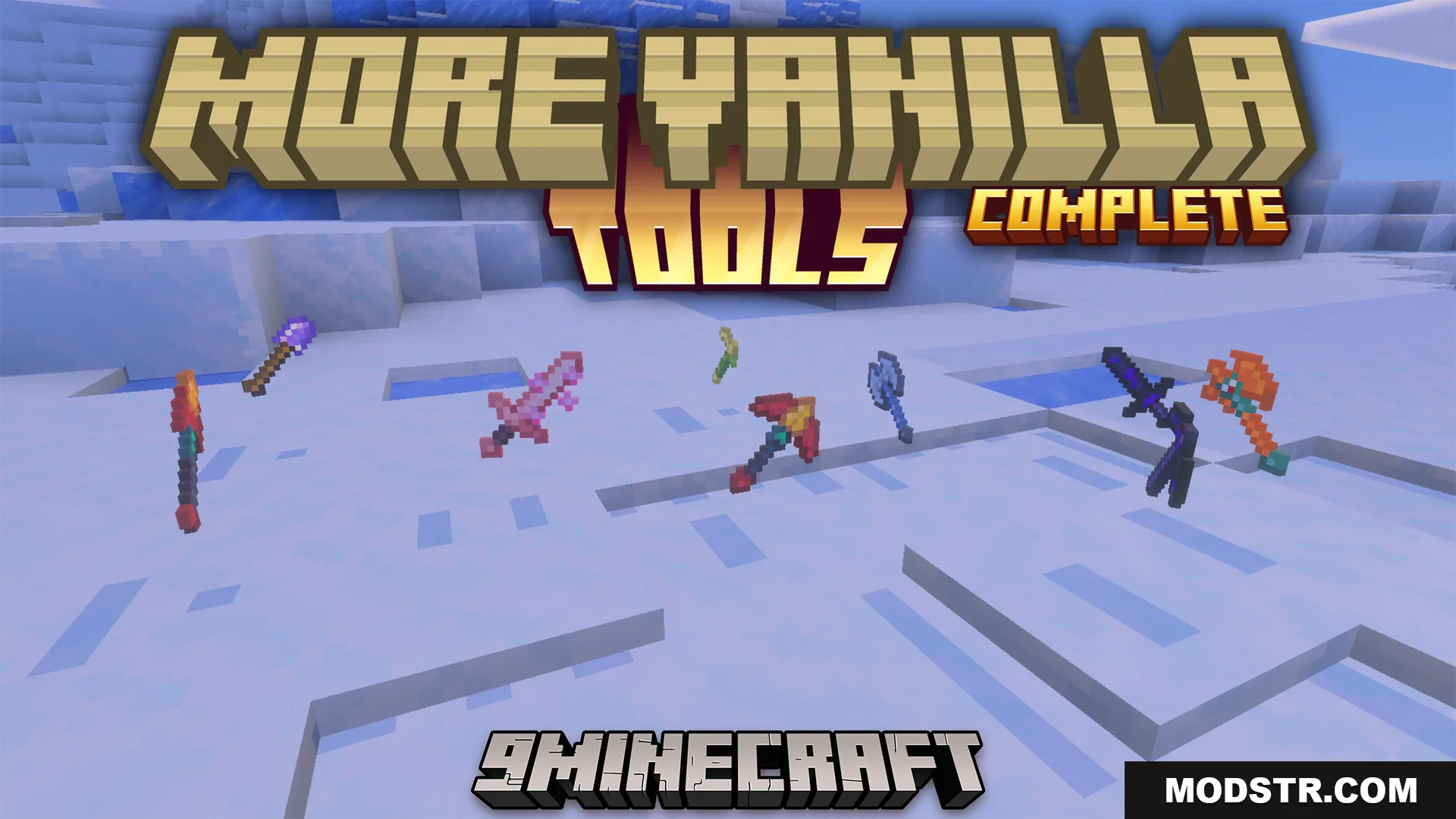 More Vanilla Tools Complete Addon (26.x, 1.21) – Craft Custom Tools With Magical Abilities