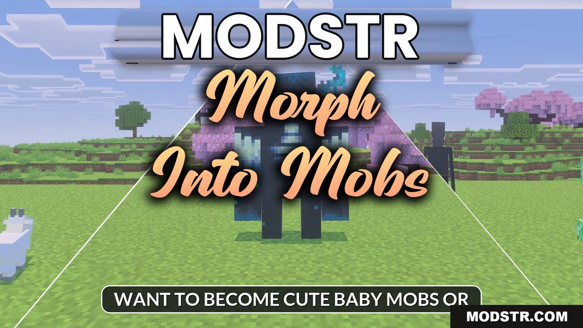 Morph Into Mobs Addon (26.x) – Turn Into Any Creature and Use Unique Mob