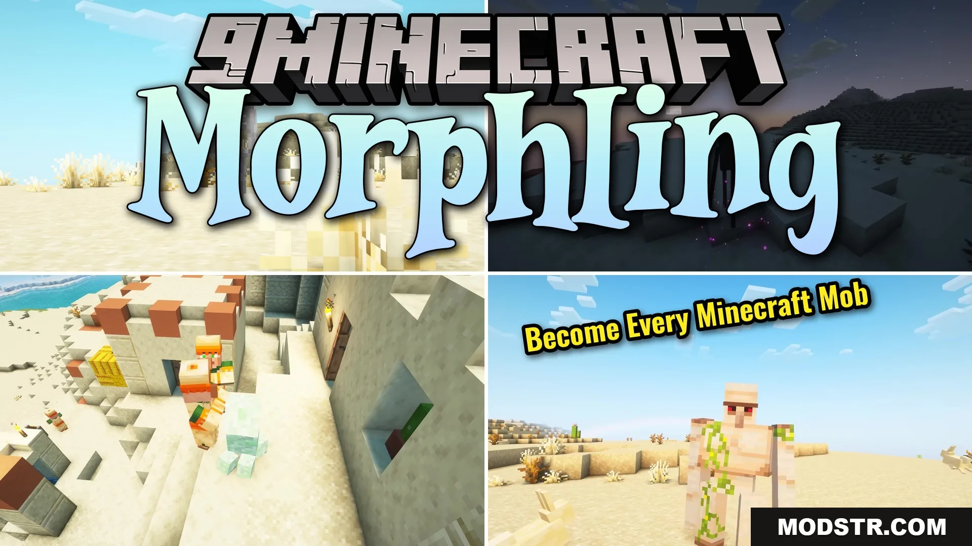 Morphling Mod (26.1.2) – Fly, Fight, and Survive As Any Minecraft Mob