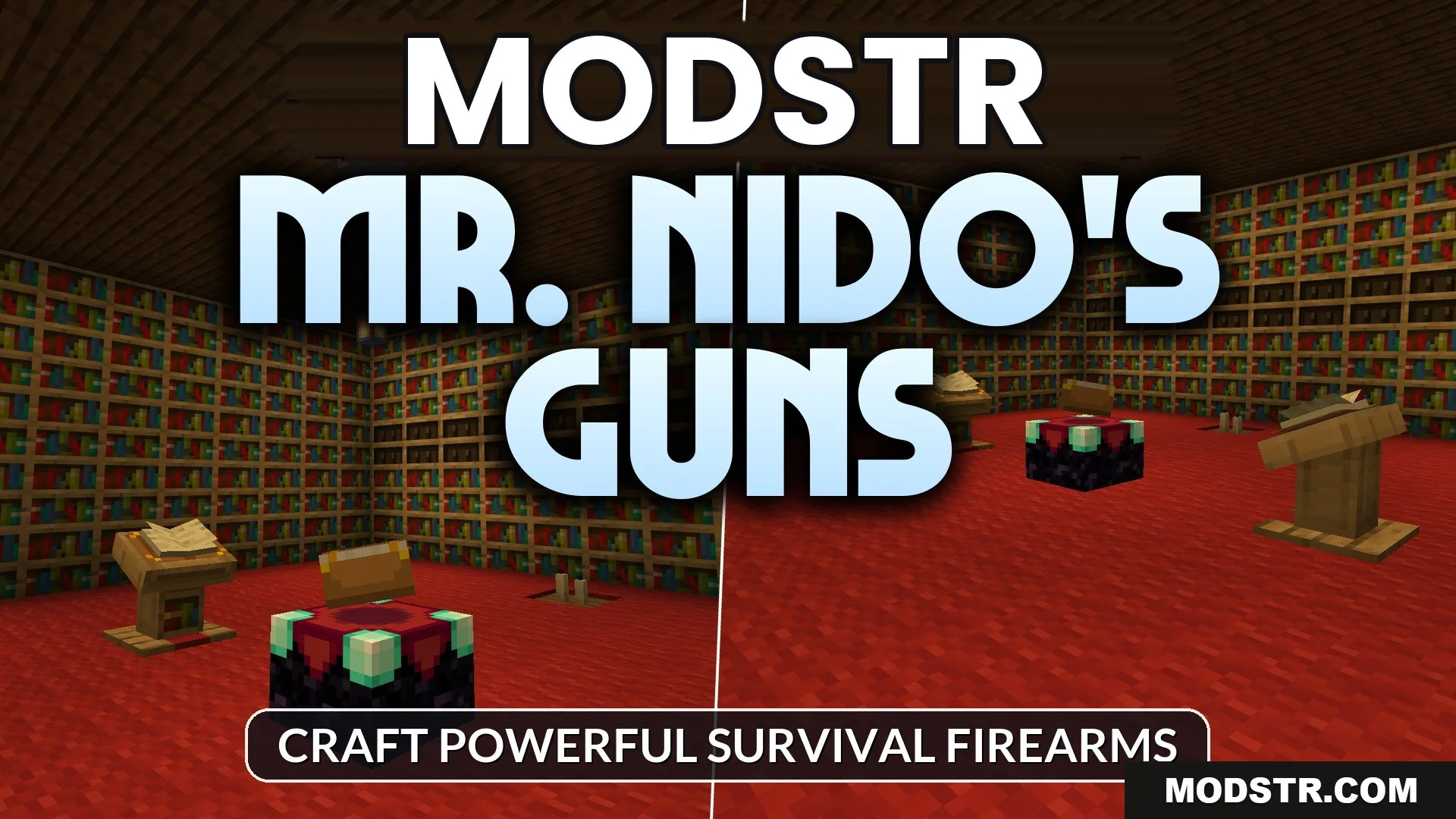 Mr. Nido’s Guns Addon (1.21) – Craft Powerful Survival Firearms cover art