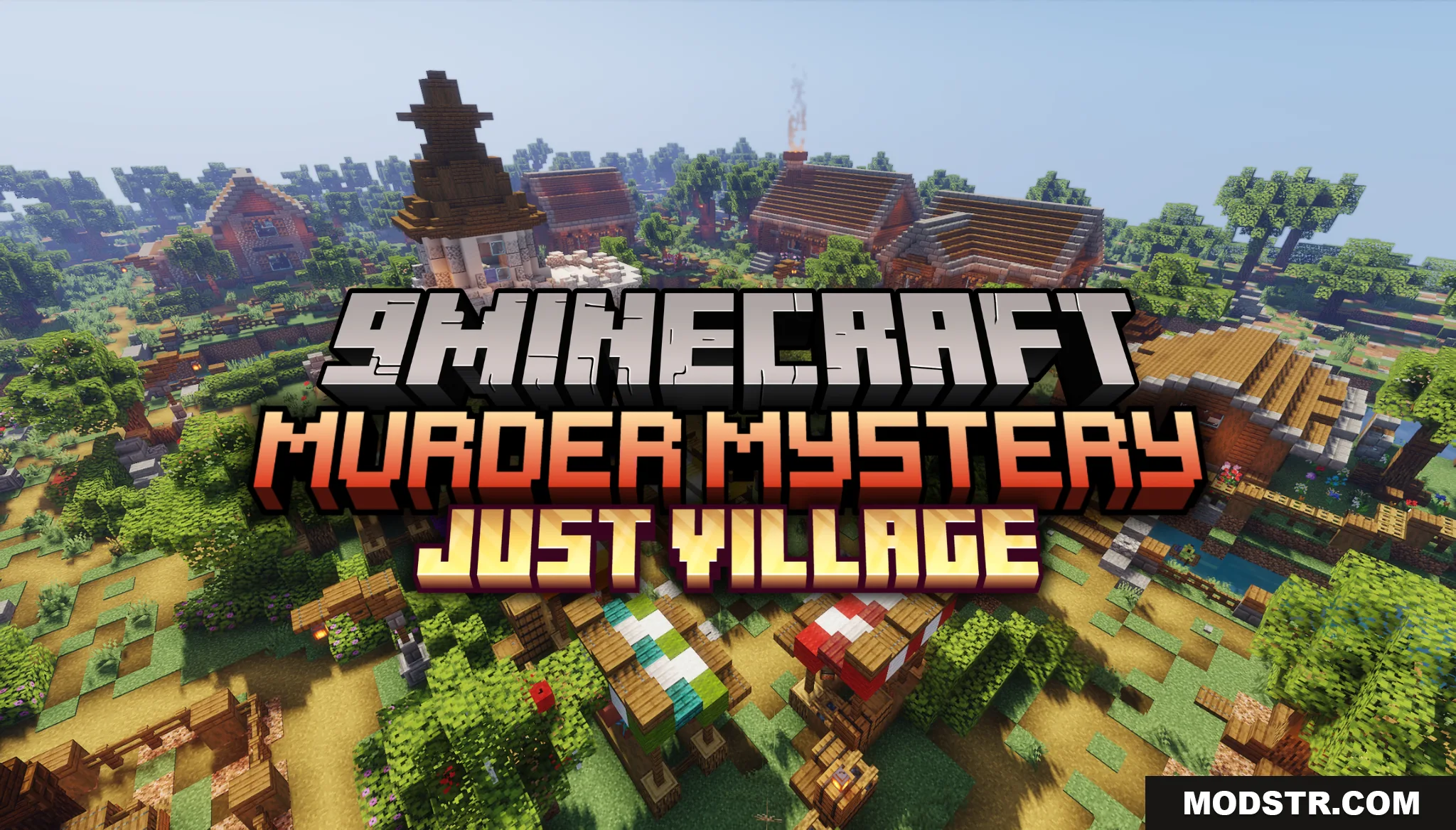 Murder Mystery: Just Village Map 26.2, 1.20.1 – Survive a Killer in a Cozy Village cover art