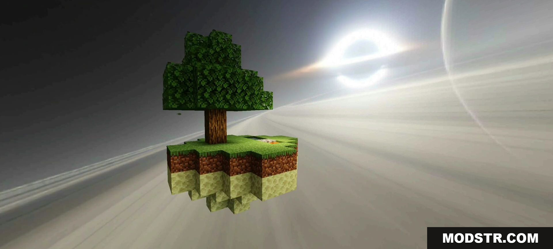 Newb X Iterationt Shader (26.x, 1.21) – Black Hole Skybox And Stylized Clouds