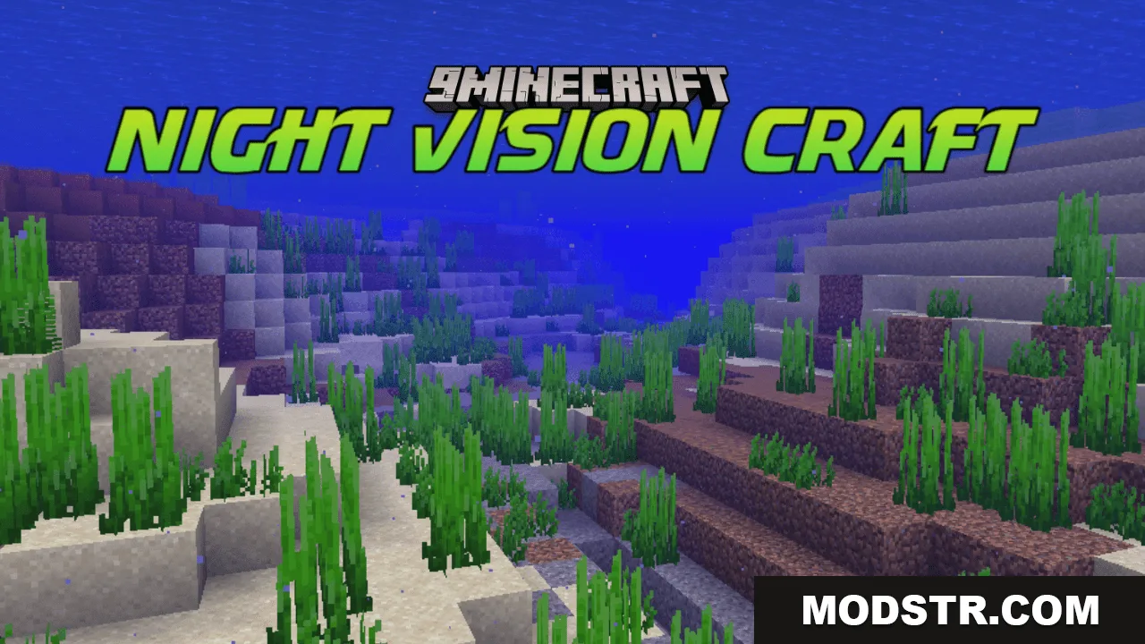 Night Vision Craft Resource Pack (26.2, 1.20.1) – Texture Pack cover art