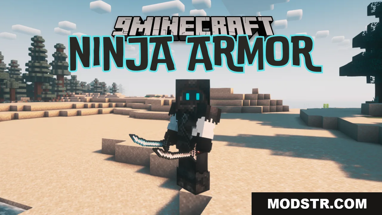 Ninja Armor Mod (26.2, 1.21.1) – Stealth Gameplay