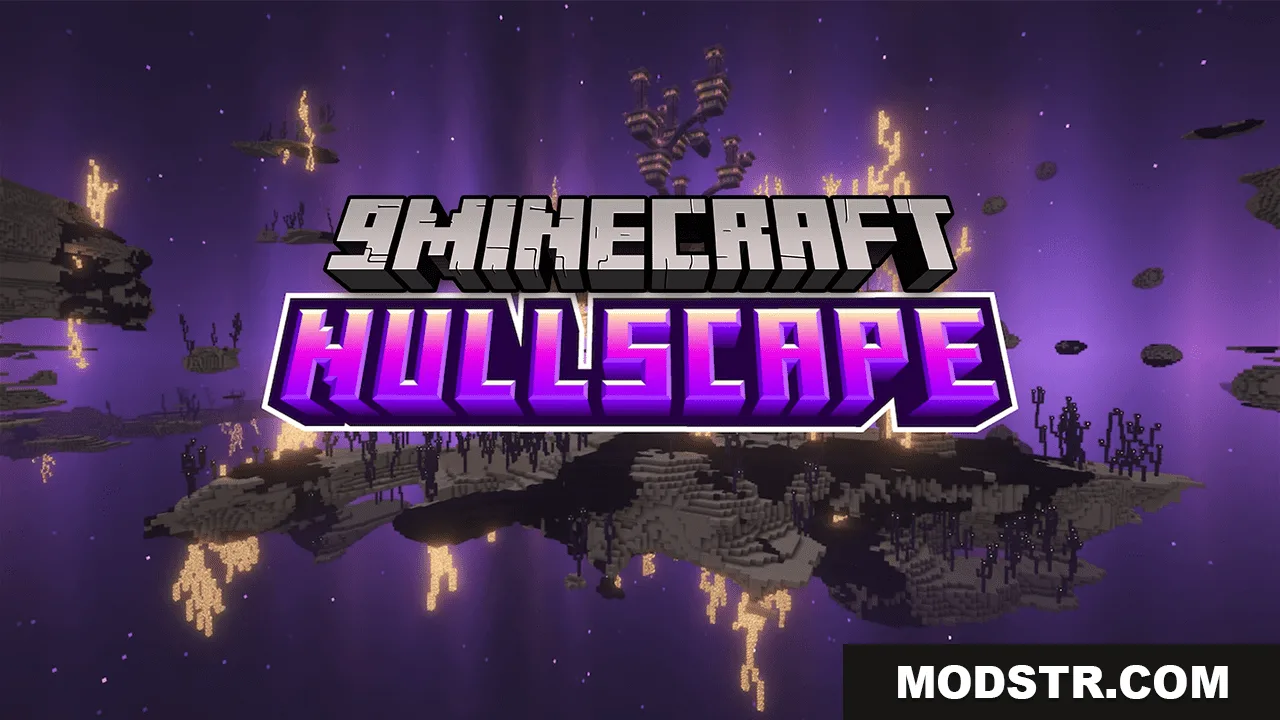 Nullscape Data Pack (26.2, 1.20.1) – The New End in Minecraft cover art