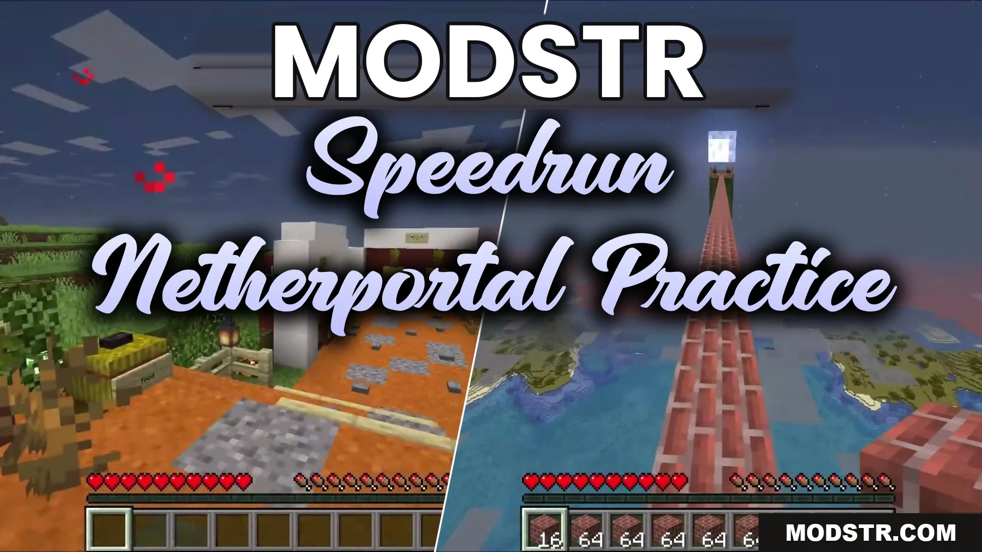 Obsidian Pulse Map (26.2, 1.20.1) – Master Fast Nether Portal Casting cover art