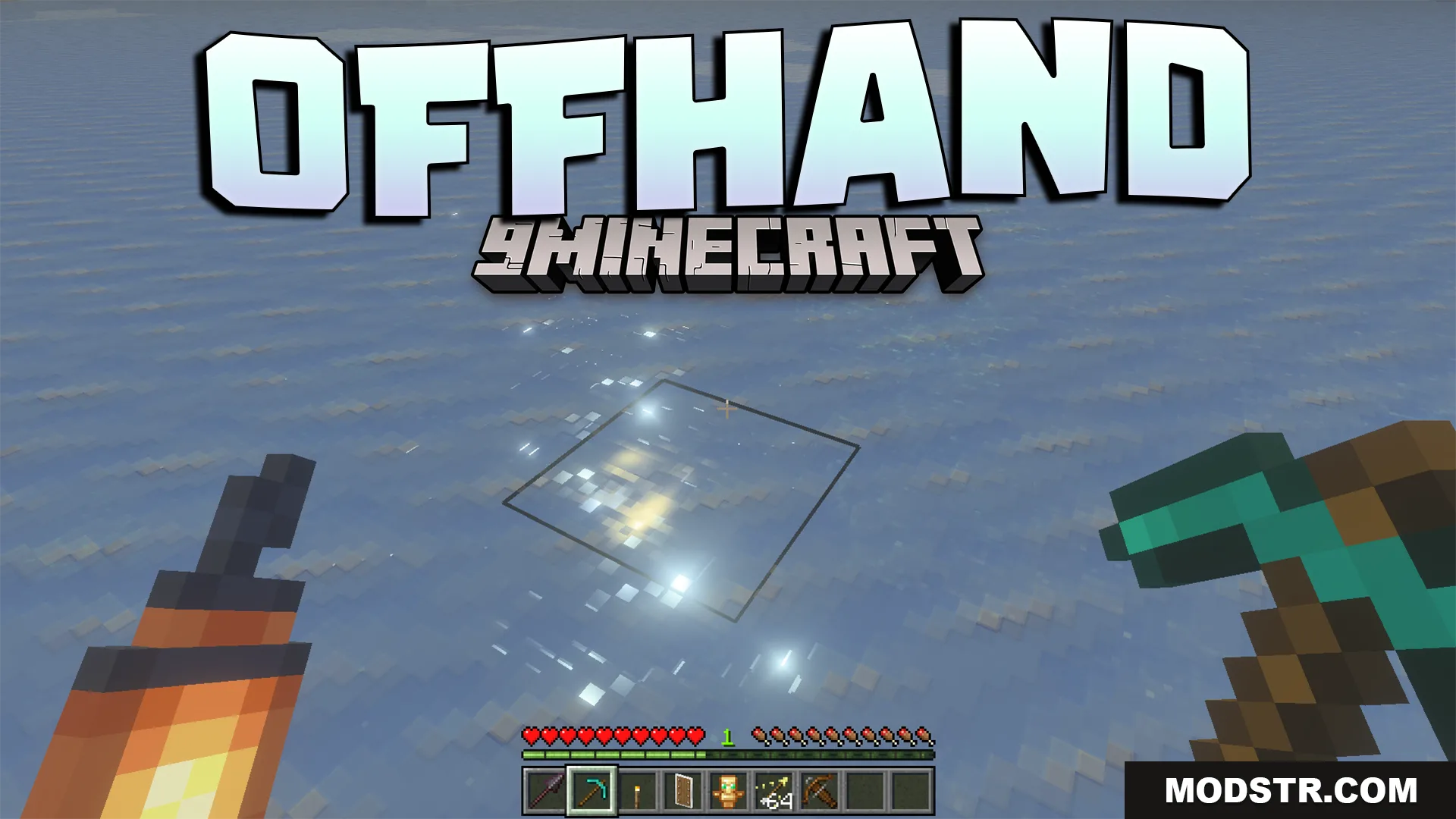 Offhand Addon (26.x, 1.21) – Equip Torches And Shields In Your Second Hand cover art