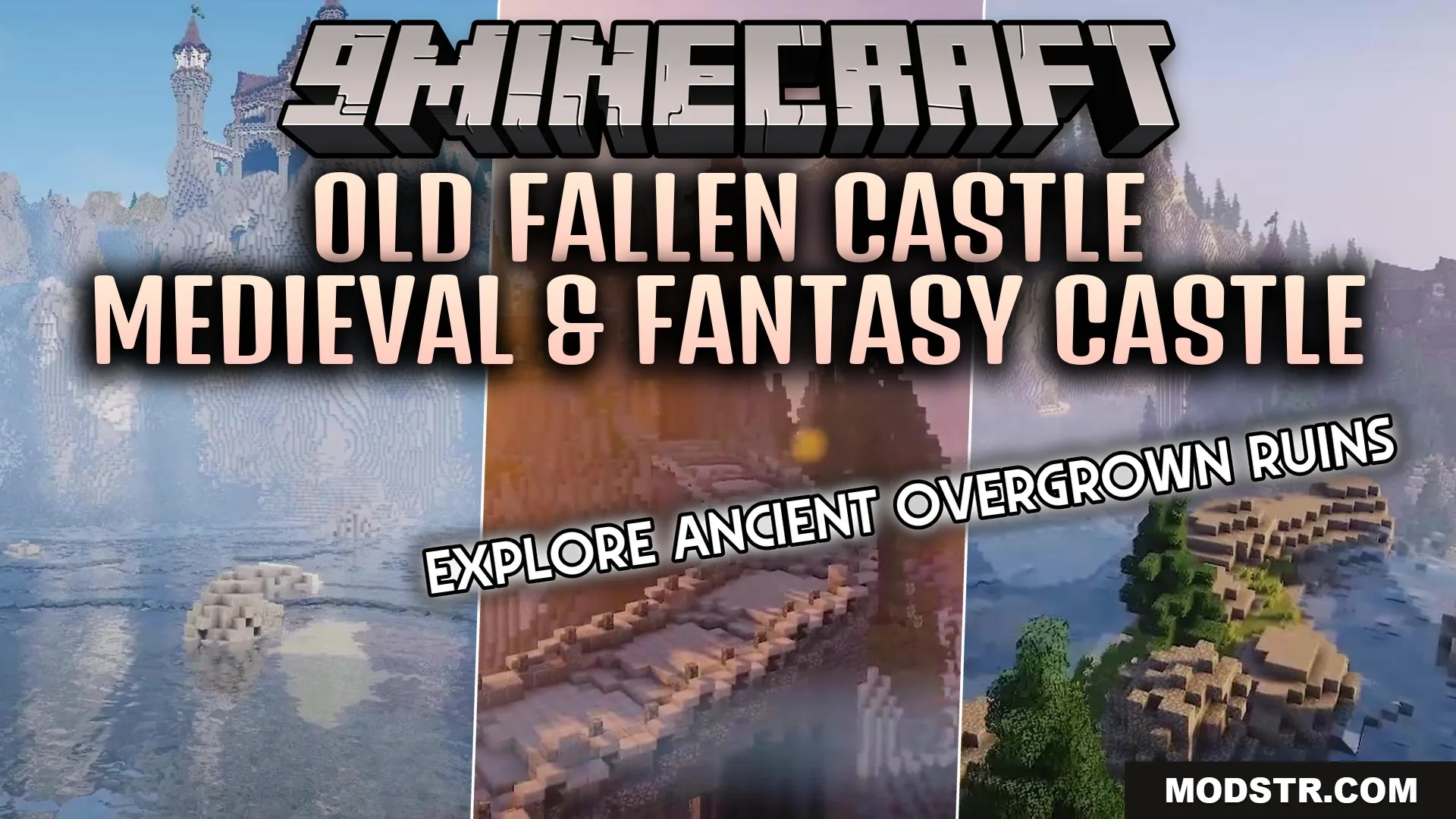 Old Fallen Castle Medieval & Fantasy Castle Map (26.2, 1.20.1) cover art