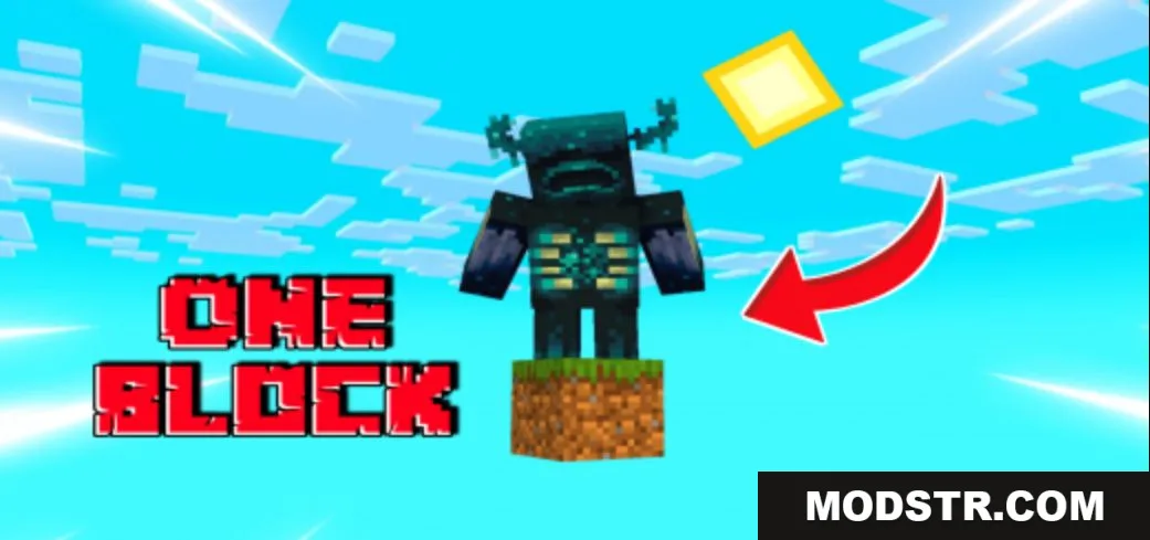 One Block Map (26.x, 1.21) – MCPE/Bedrock Skyblock